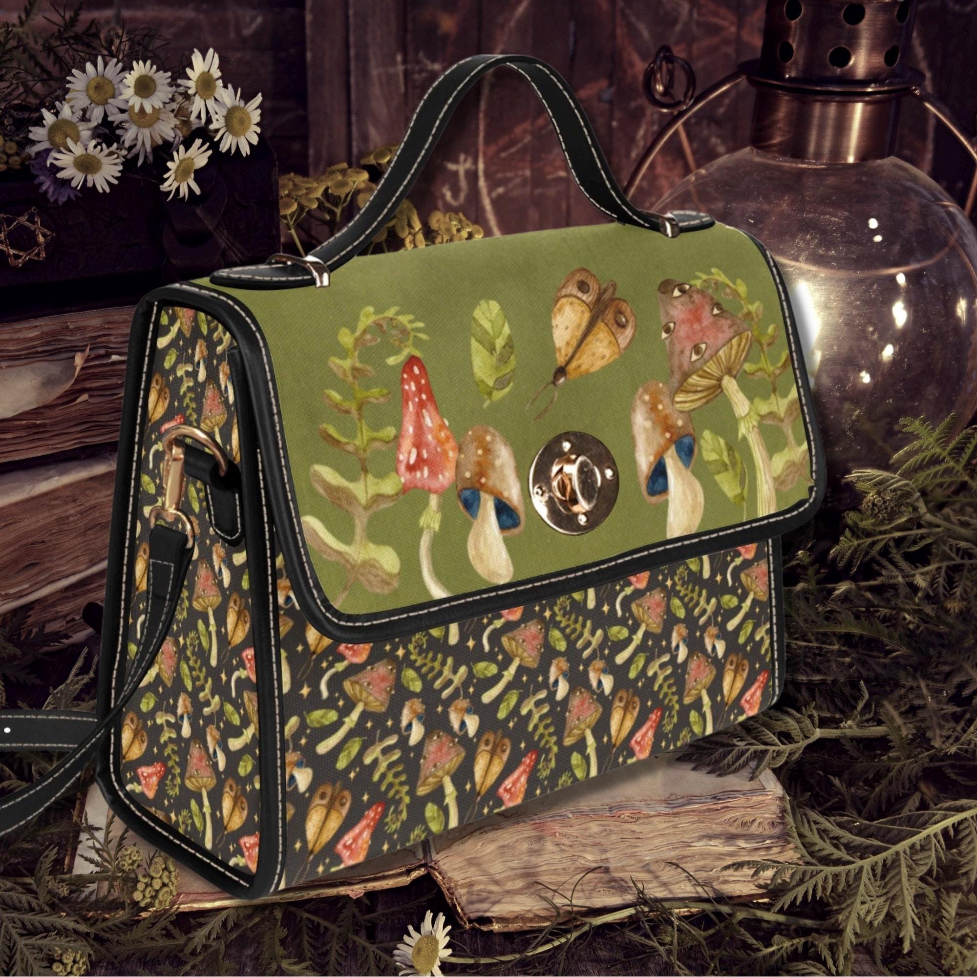 Mushroom Satchel Bag