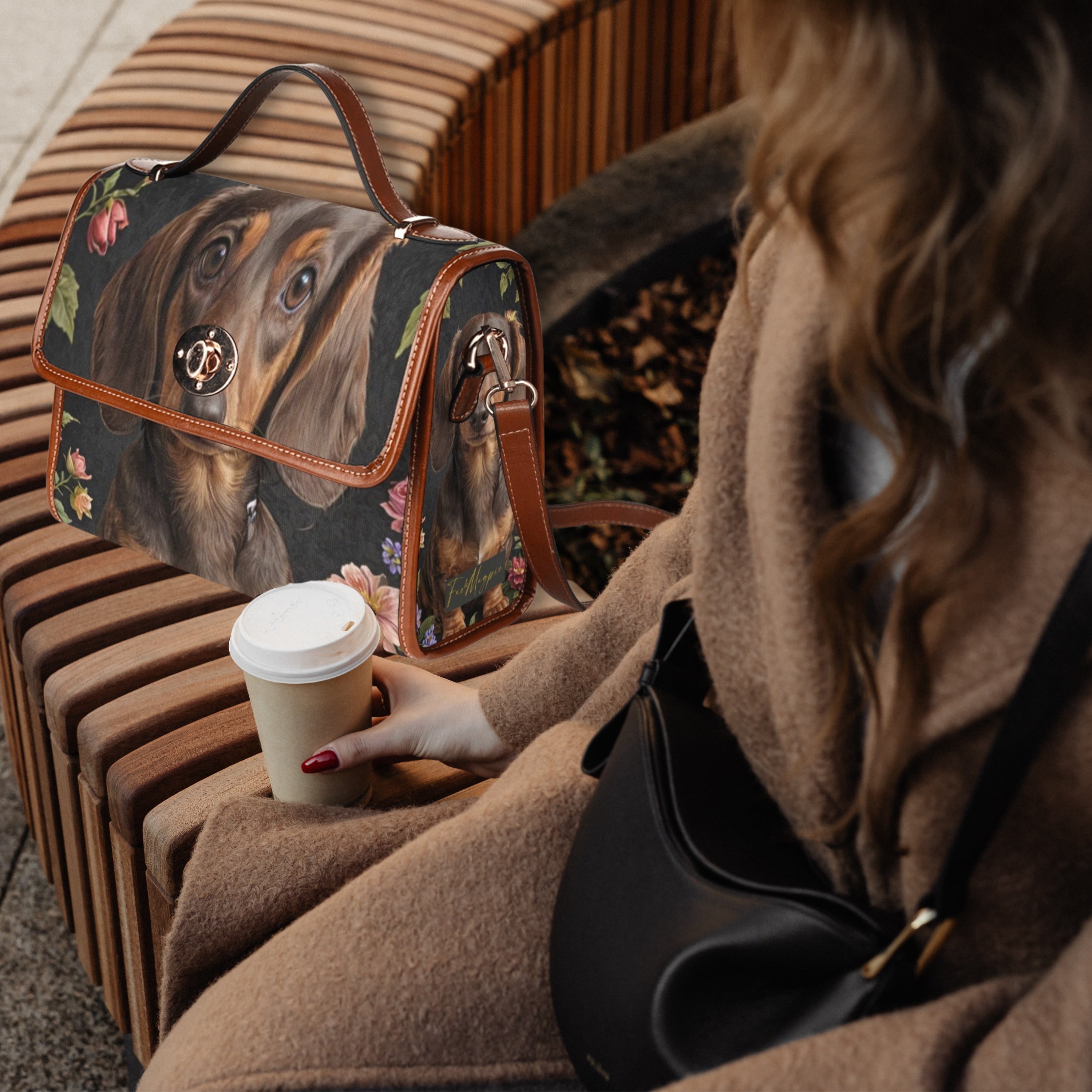 Dachshund Satchel Bag