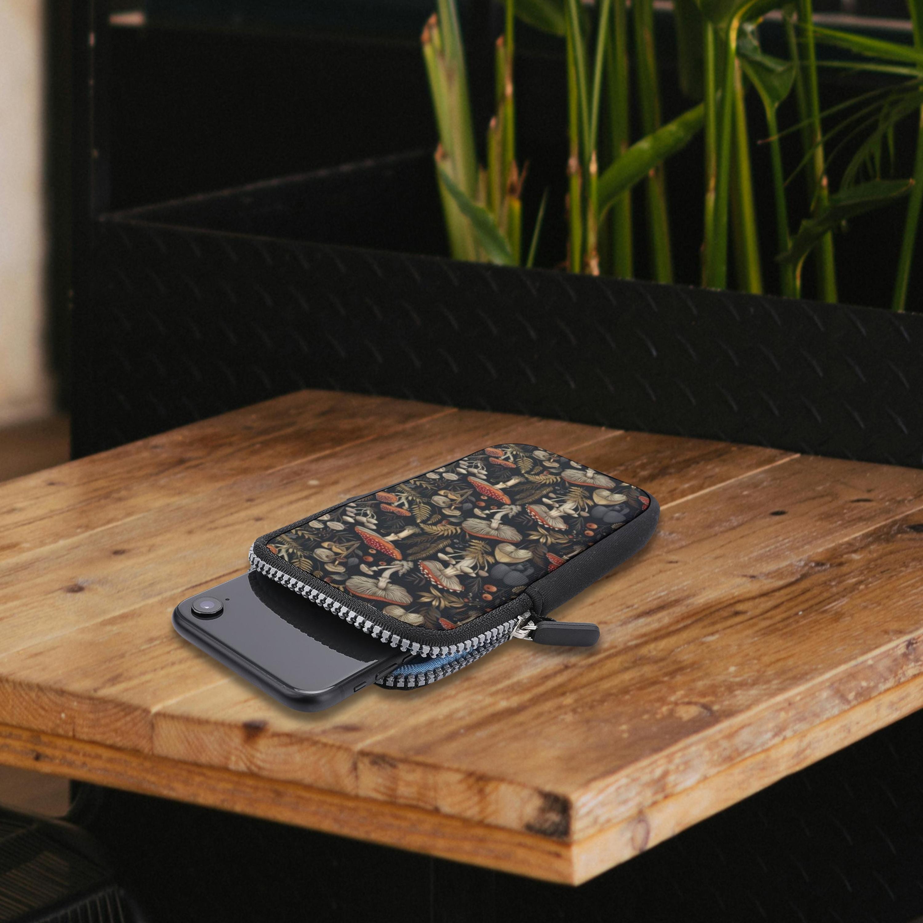 Mushrooms Mobile Phone Bag