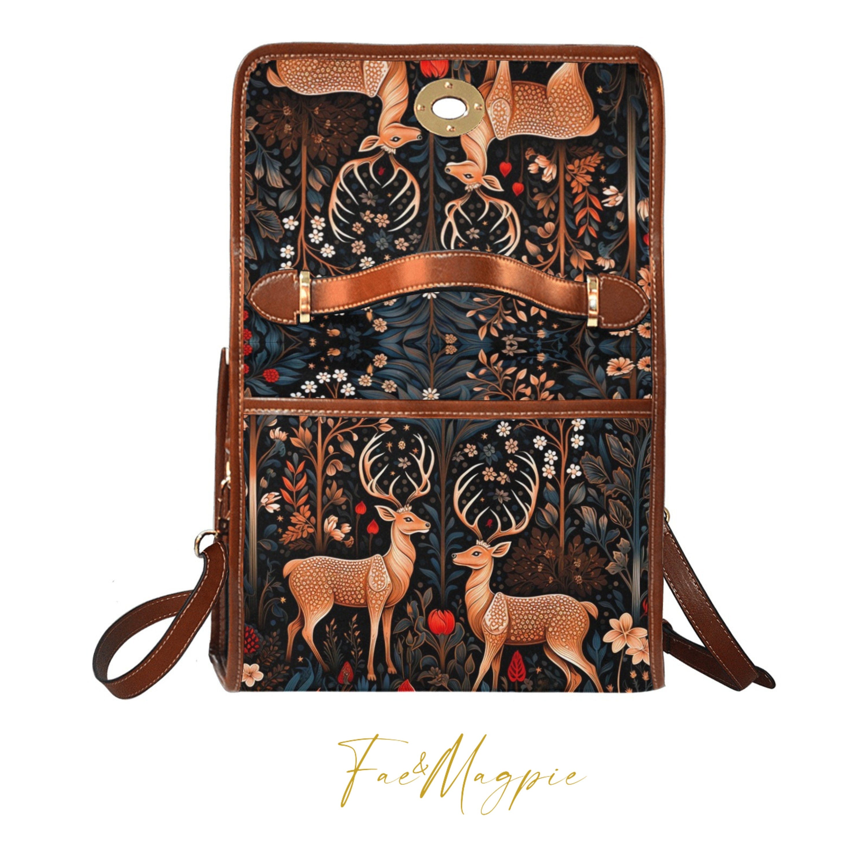 Stag Satchel Bag