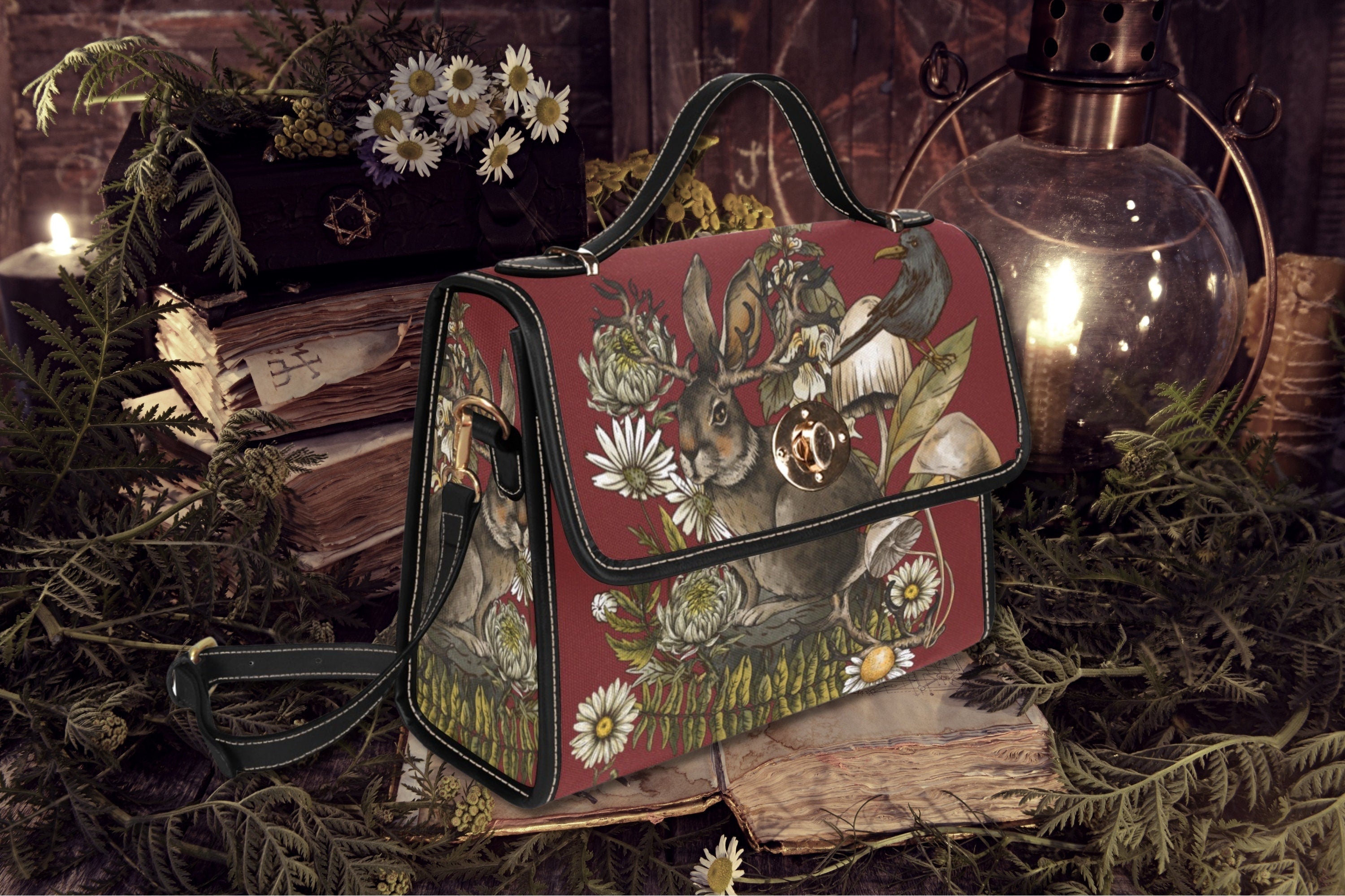 Forest Hare Satchel Bag