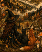 Home Beyond the Mountains Art Print