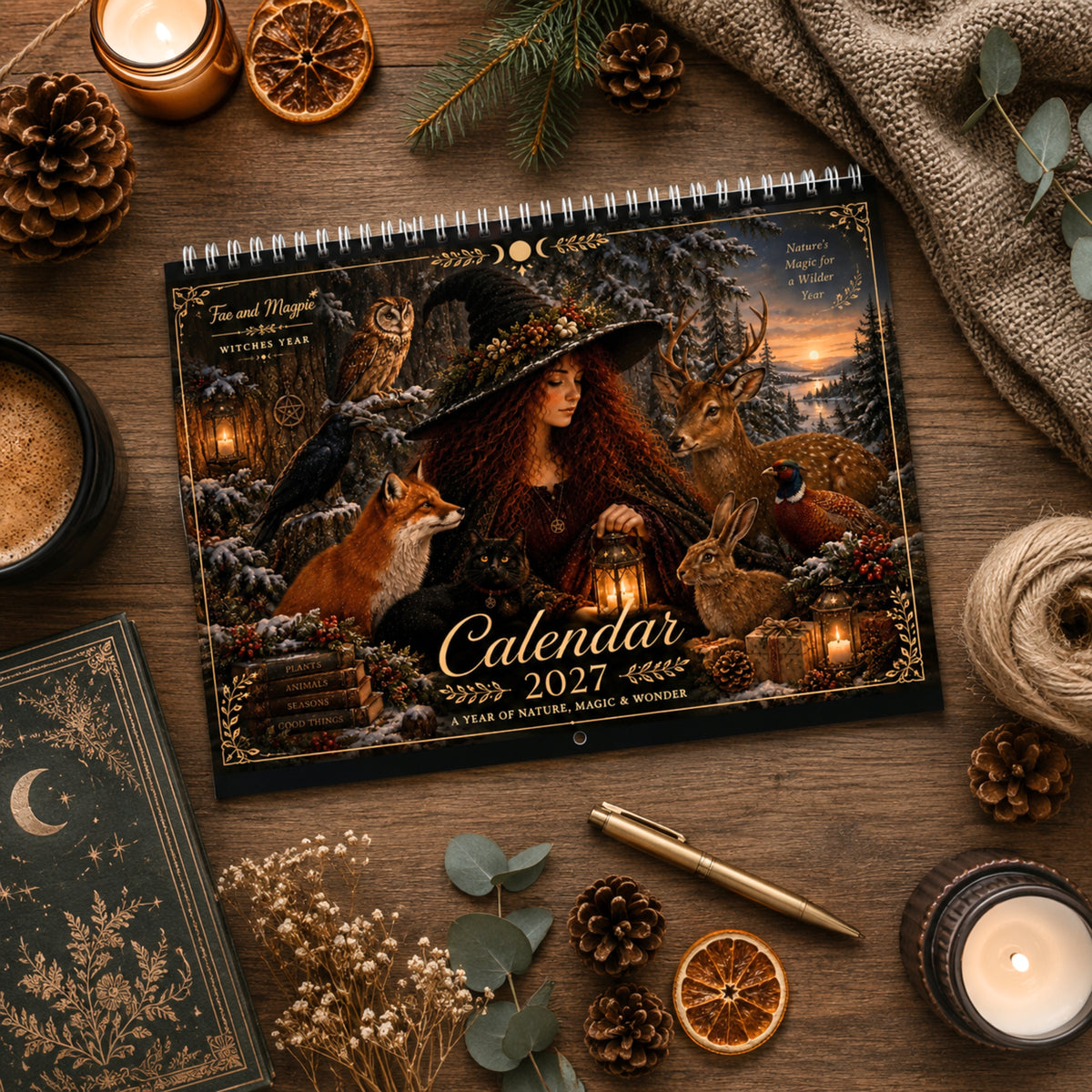 Witches Year Calendar 2027