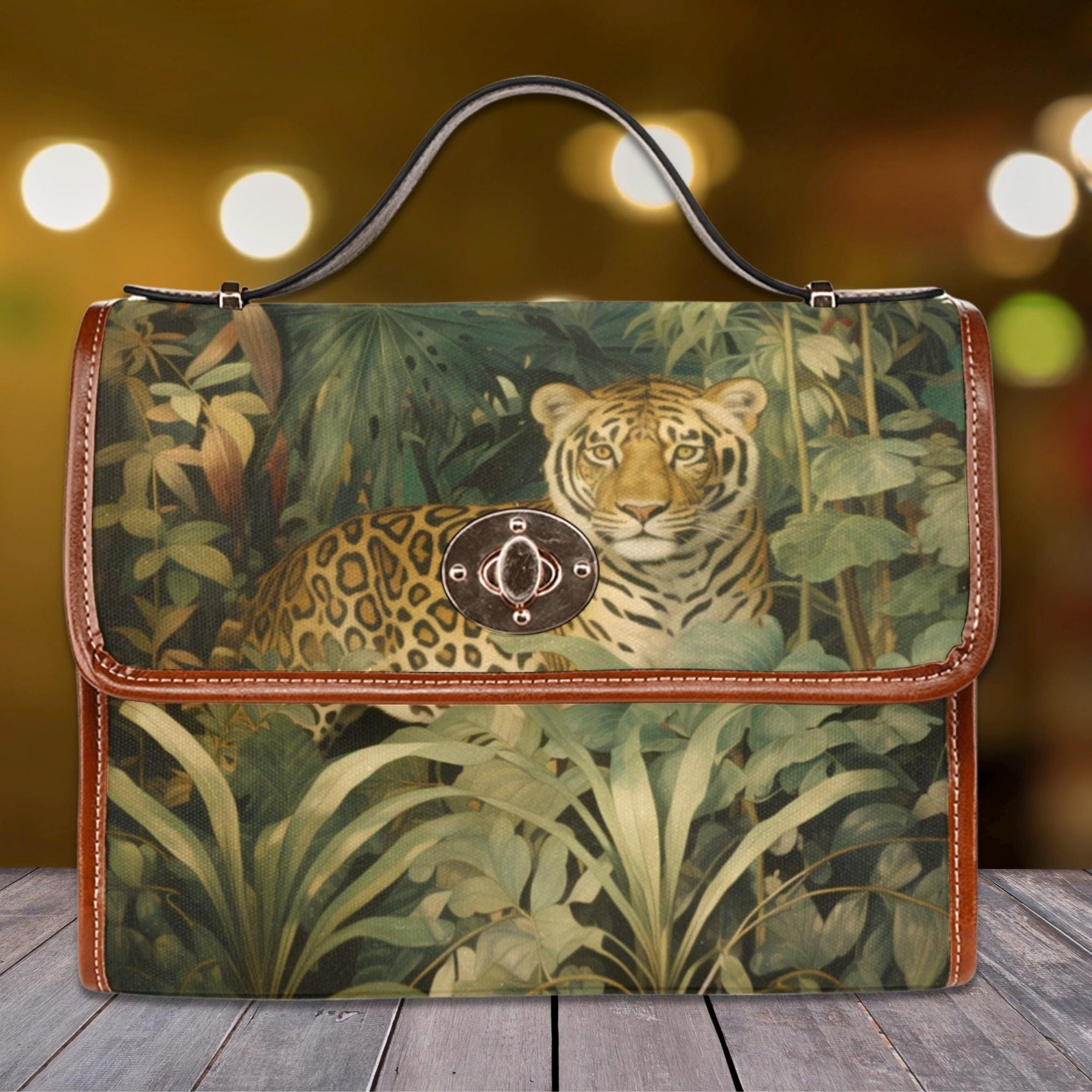 Tiger Satchel Bag