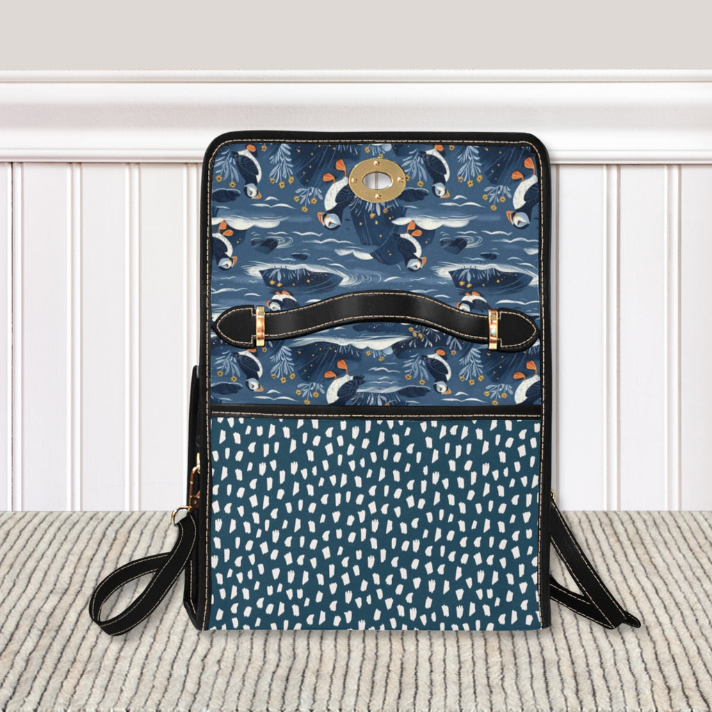 Puffins Satchel Bag