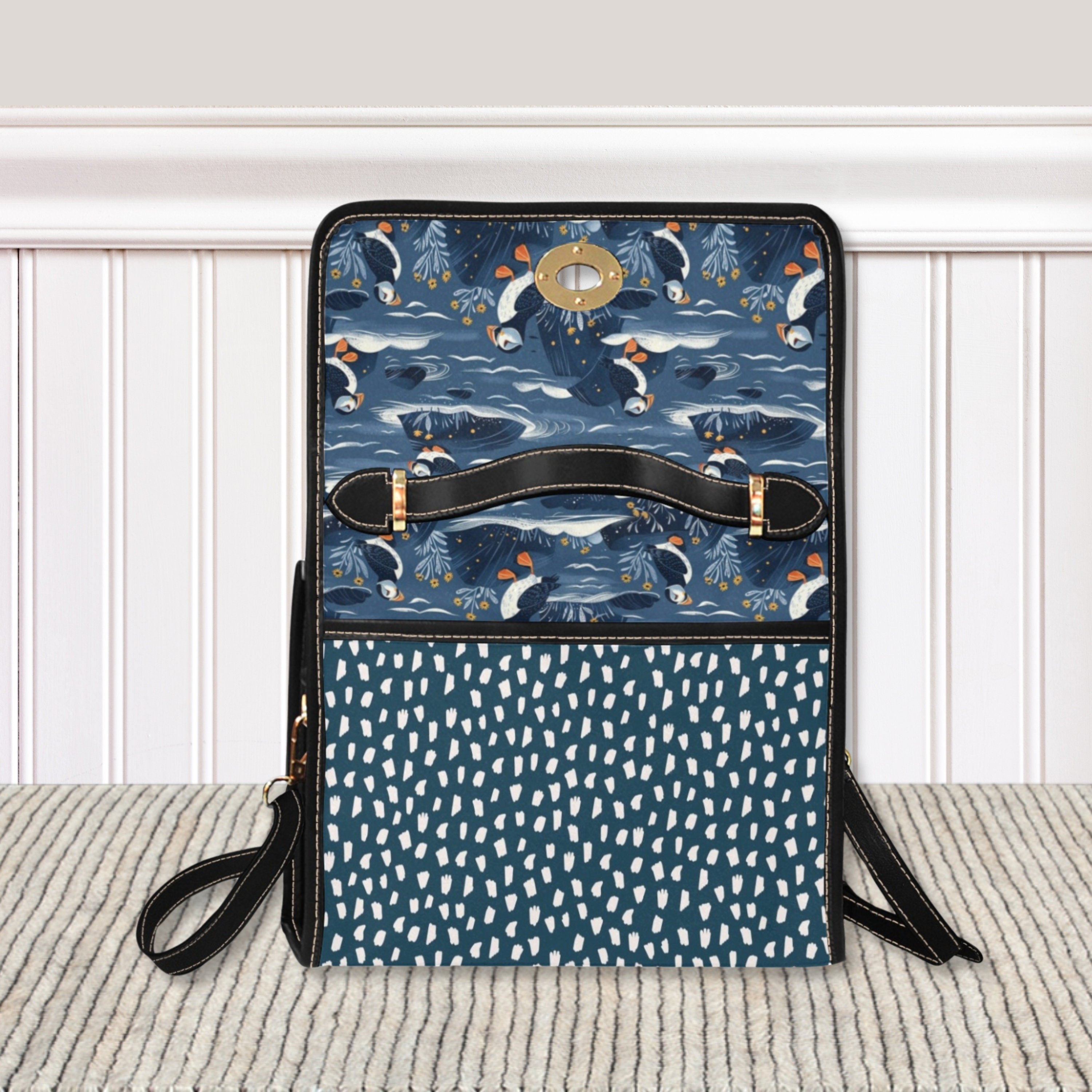 Puffins Satchel Bag