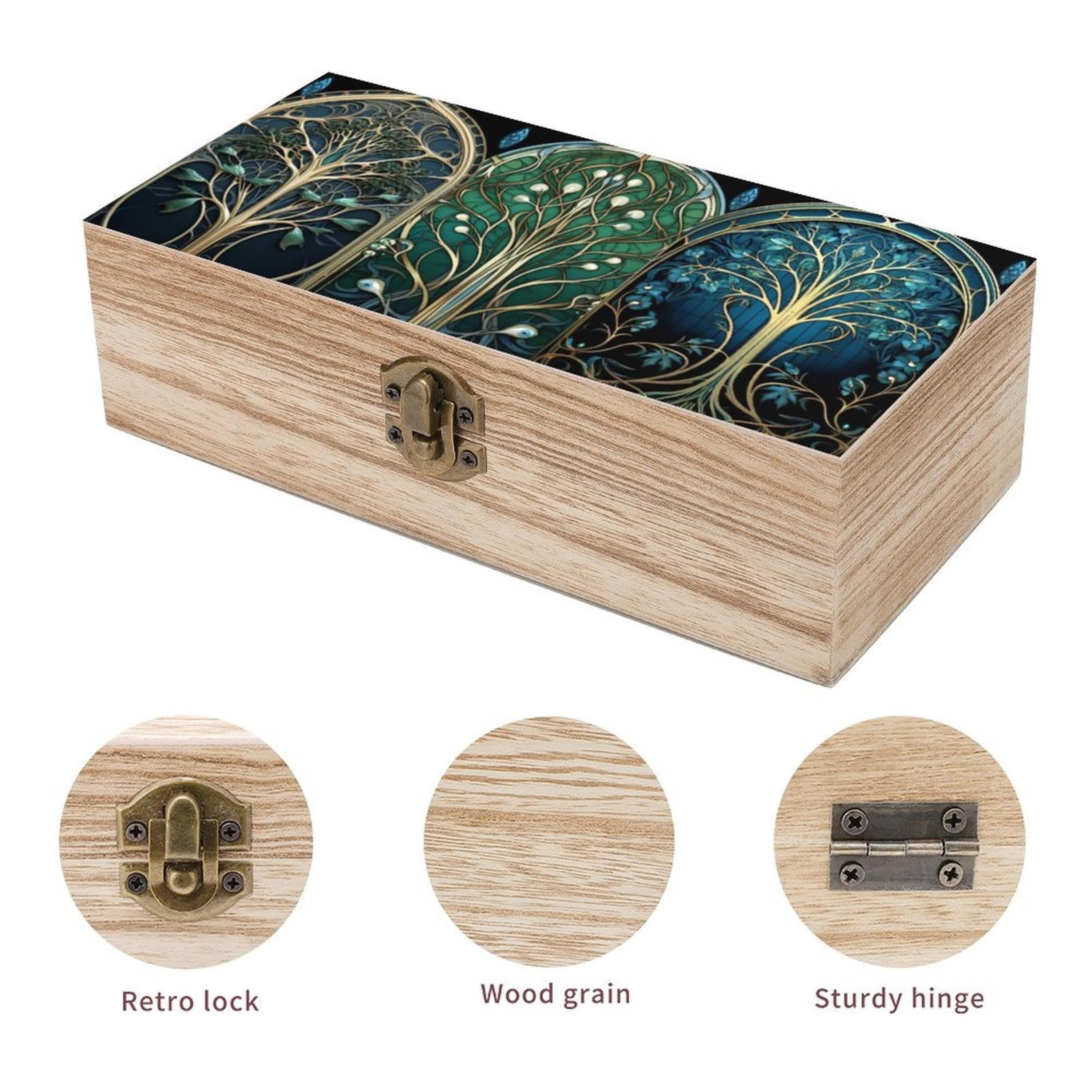 Tree of Life Wooden Box