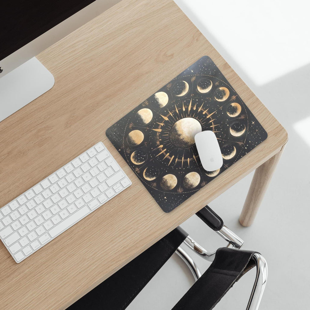Moon Phase Mouse Pad