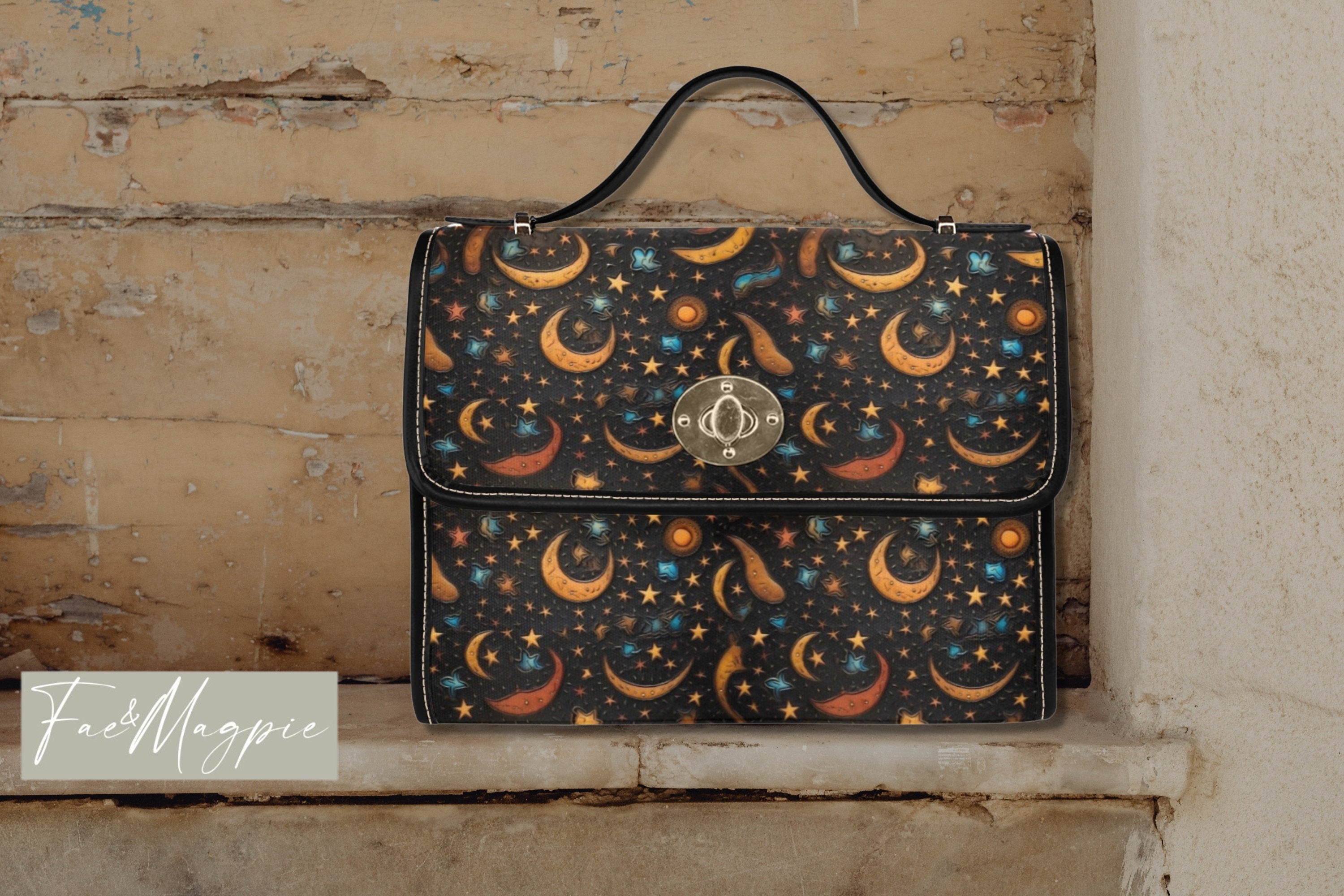 Celestial Satchel Bag