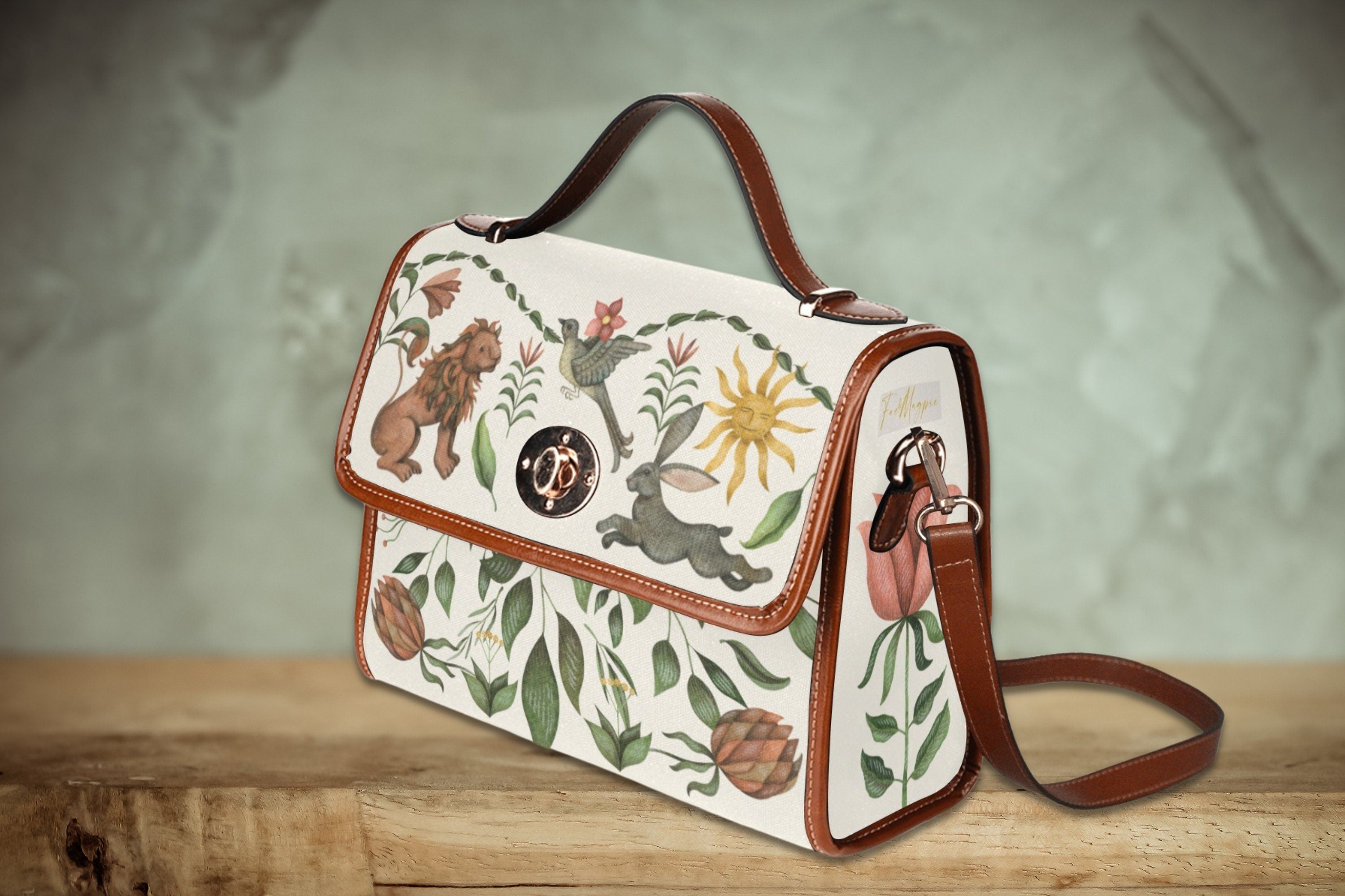 Mystic Animals Satchel Bag