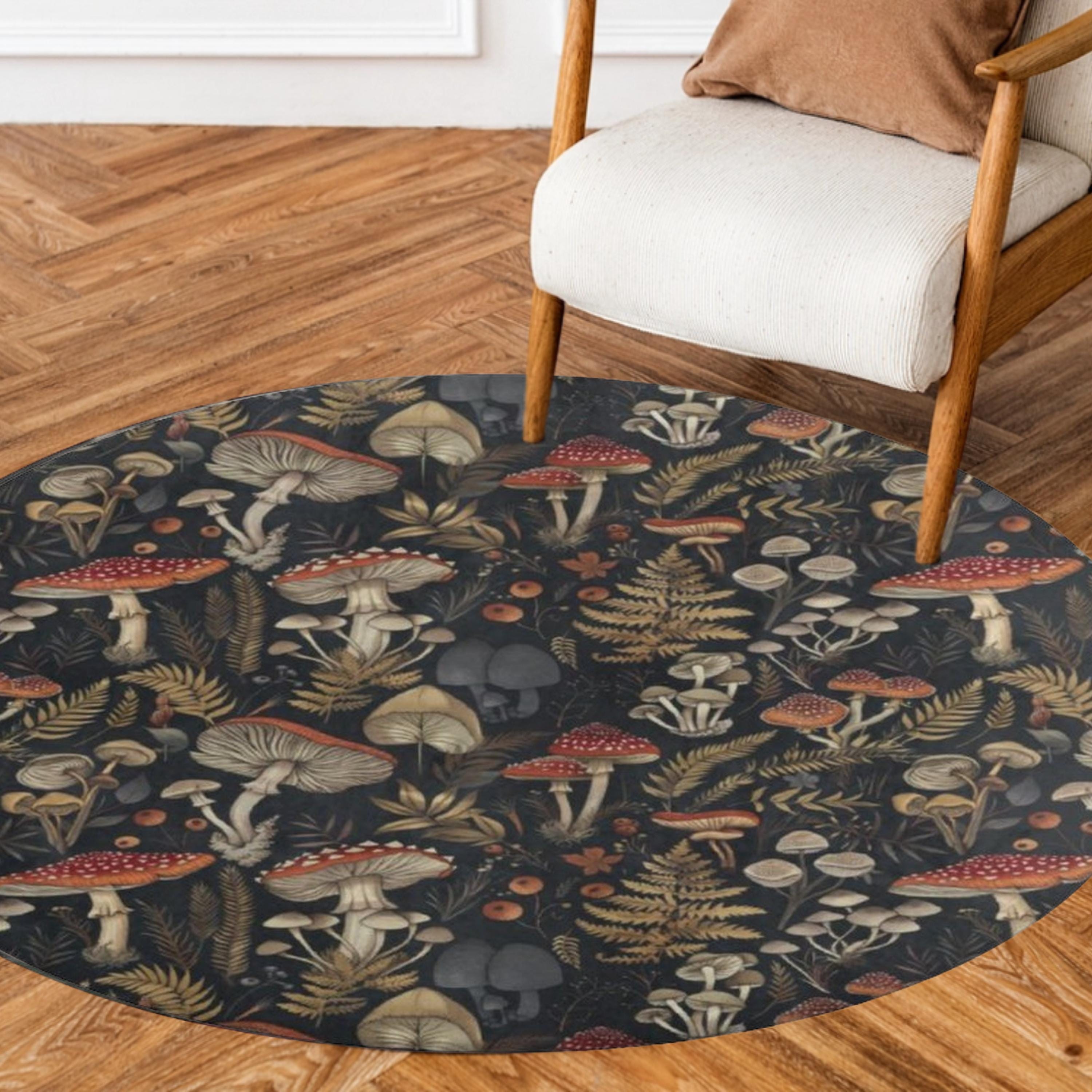 Mushrooms Floor Mat