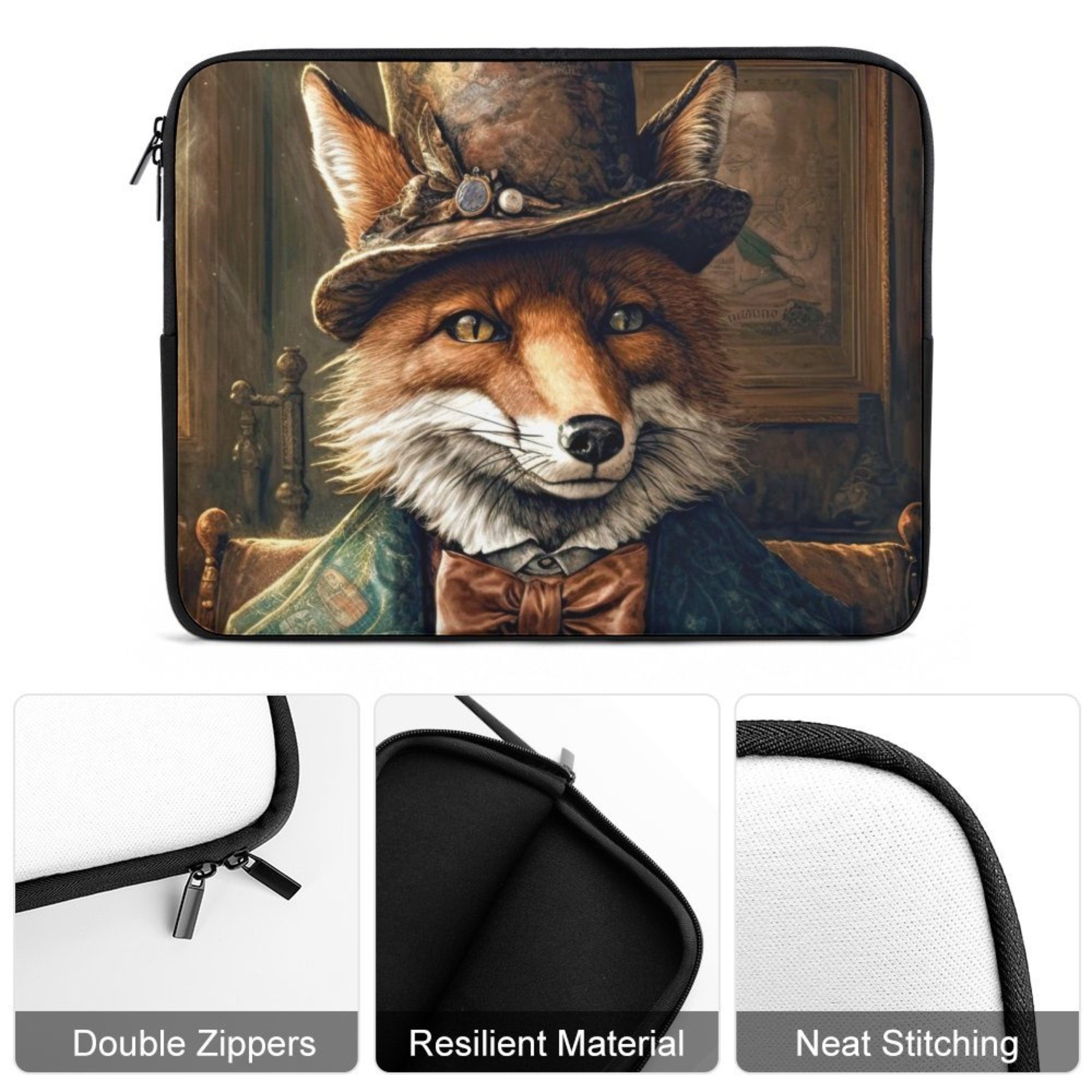 Gentleman Fox Laptop Sleeve