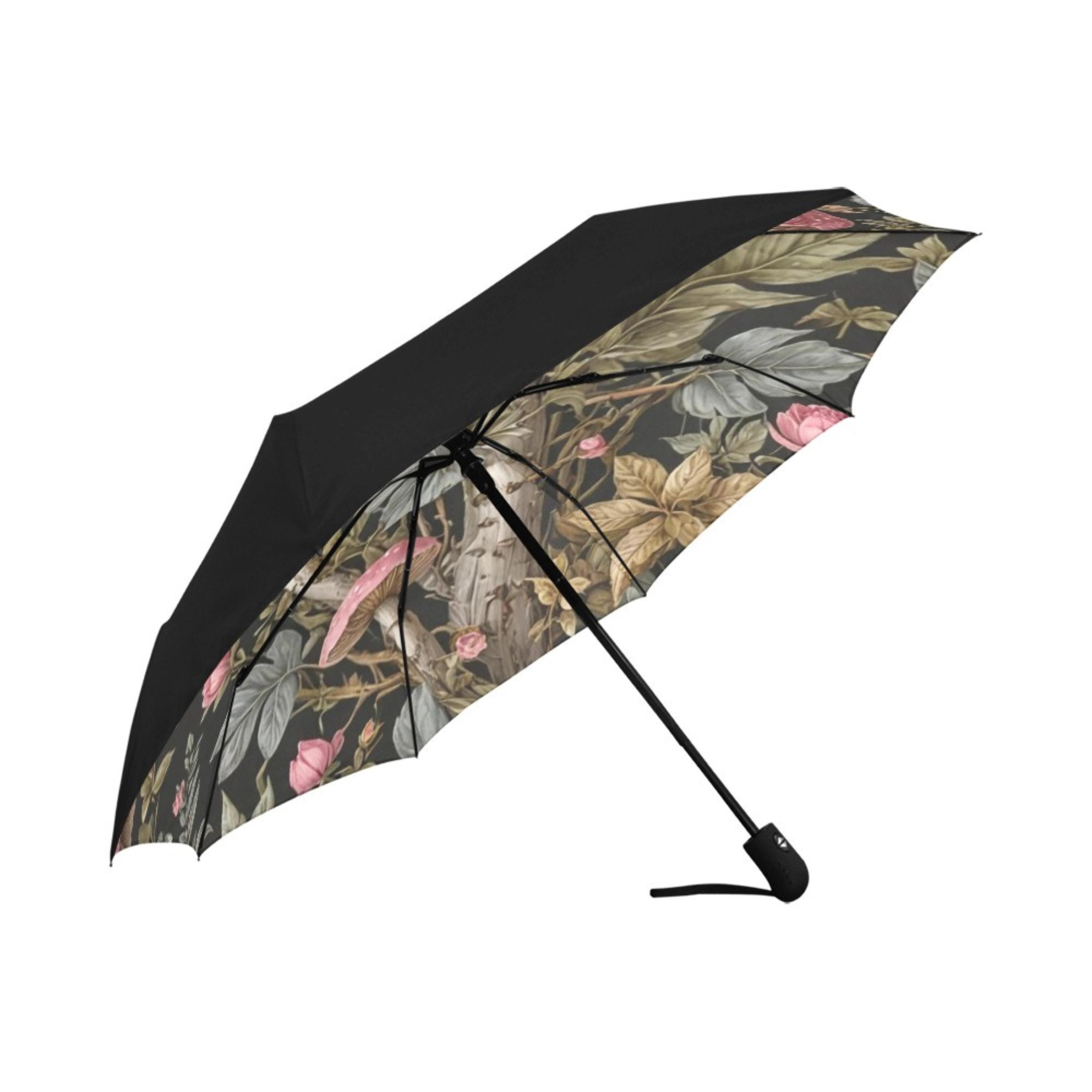 Pink Mushrooms Umbrella