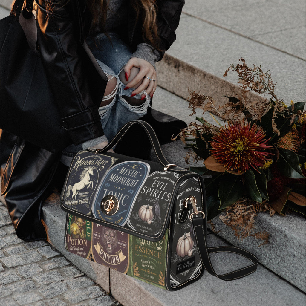 Witchy Potions Satchel Bag