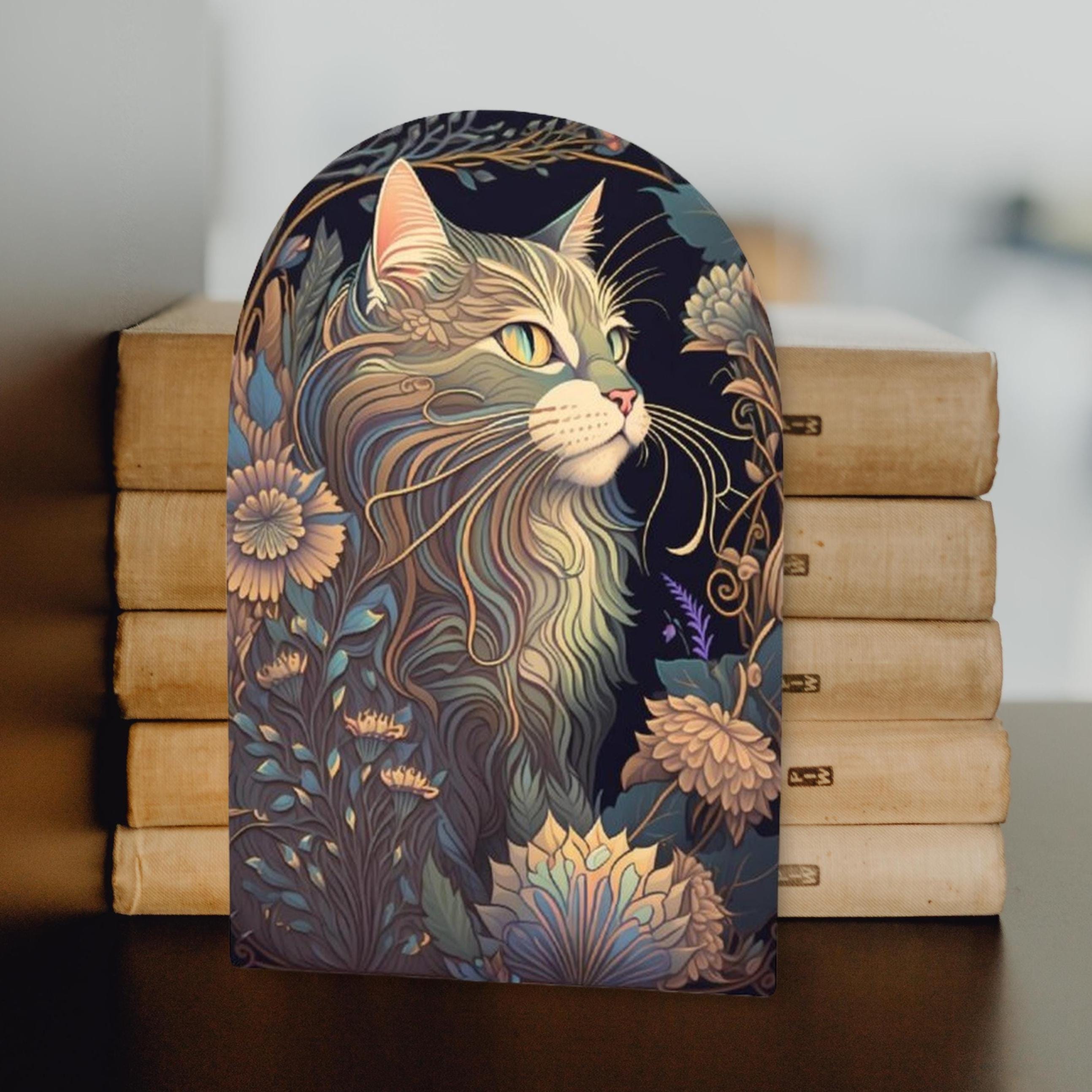 Mystic Cat Bookends