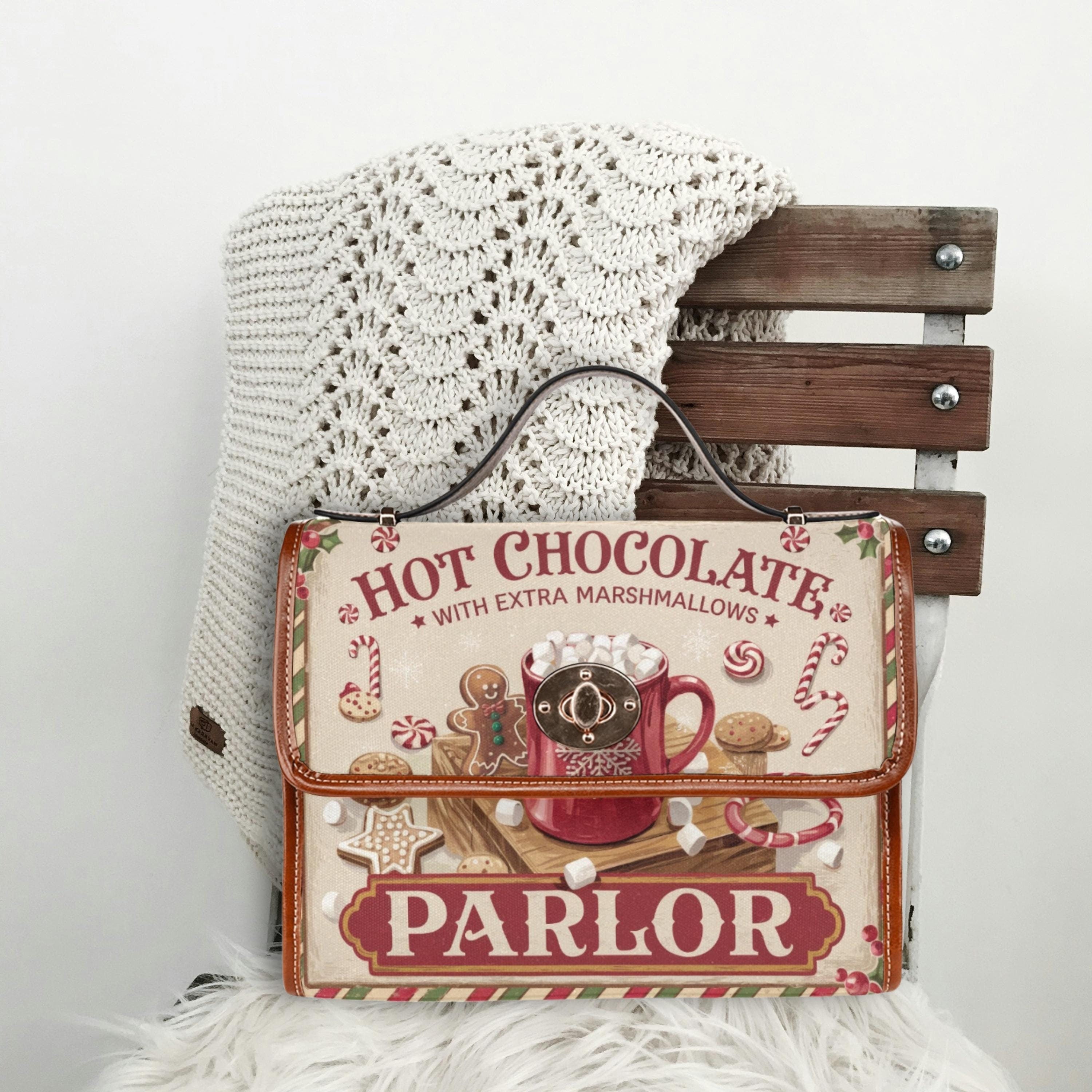 Hot Chocolate Satchel Bag