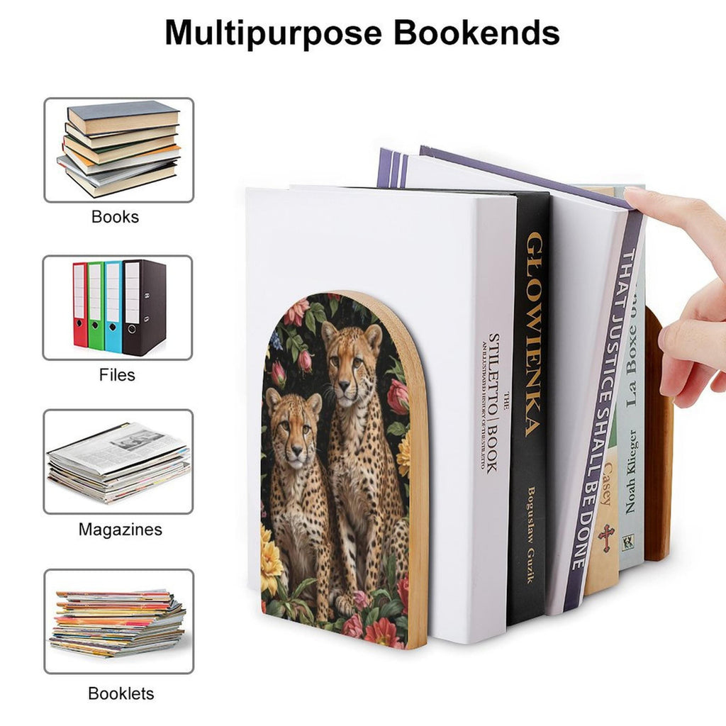 Cheetah Bookends