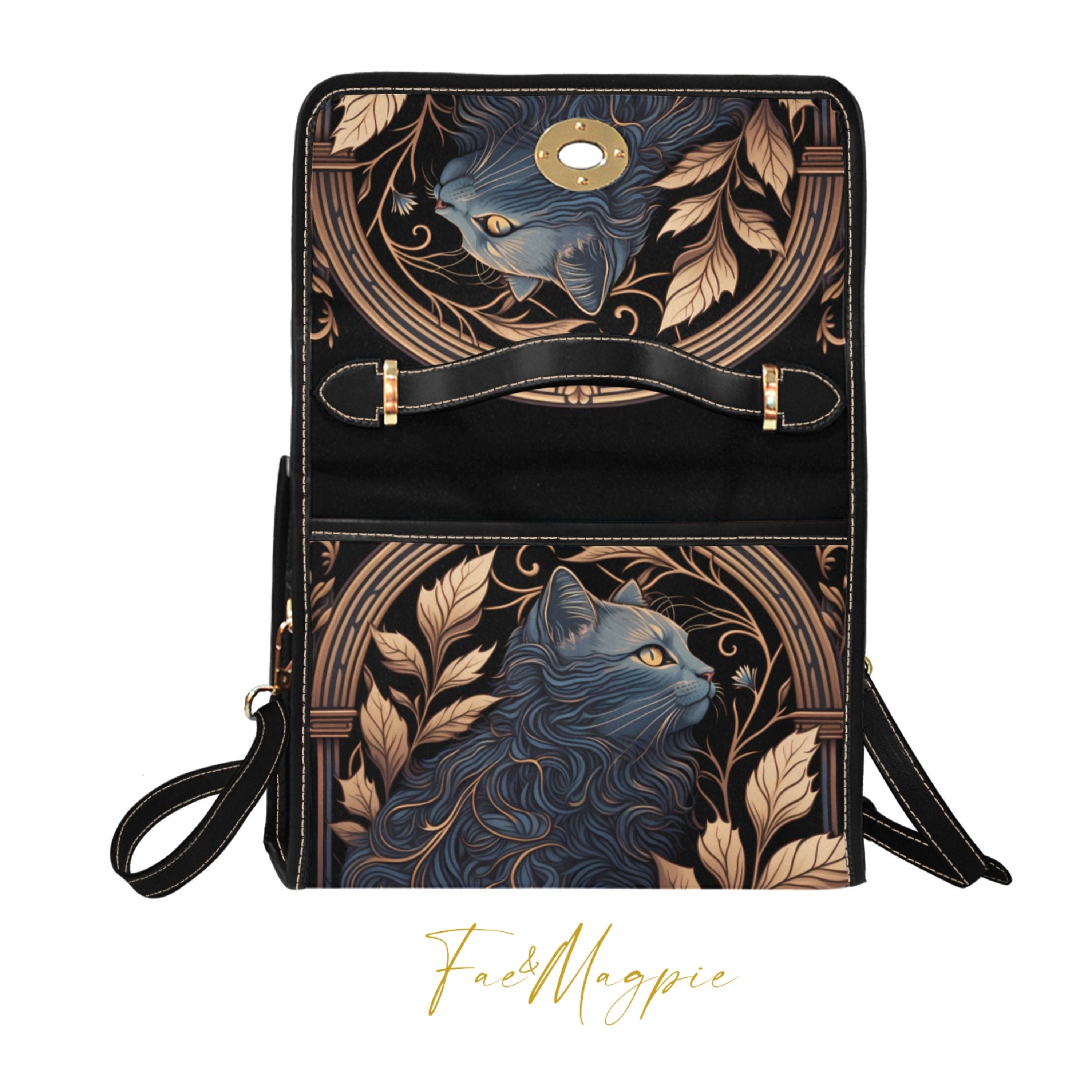 Mystic Cat Satchel Bag