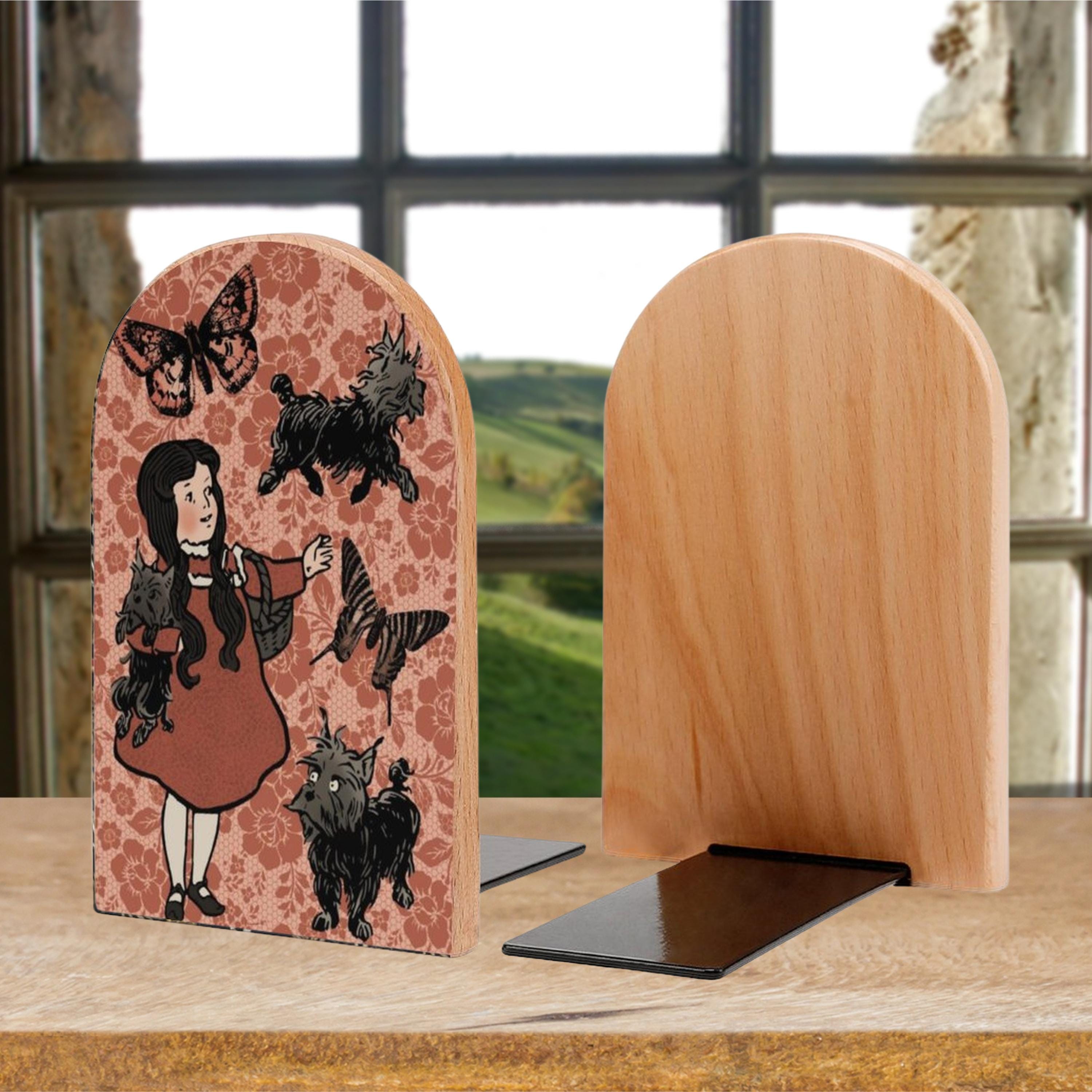 Girl And Dog Bookends