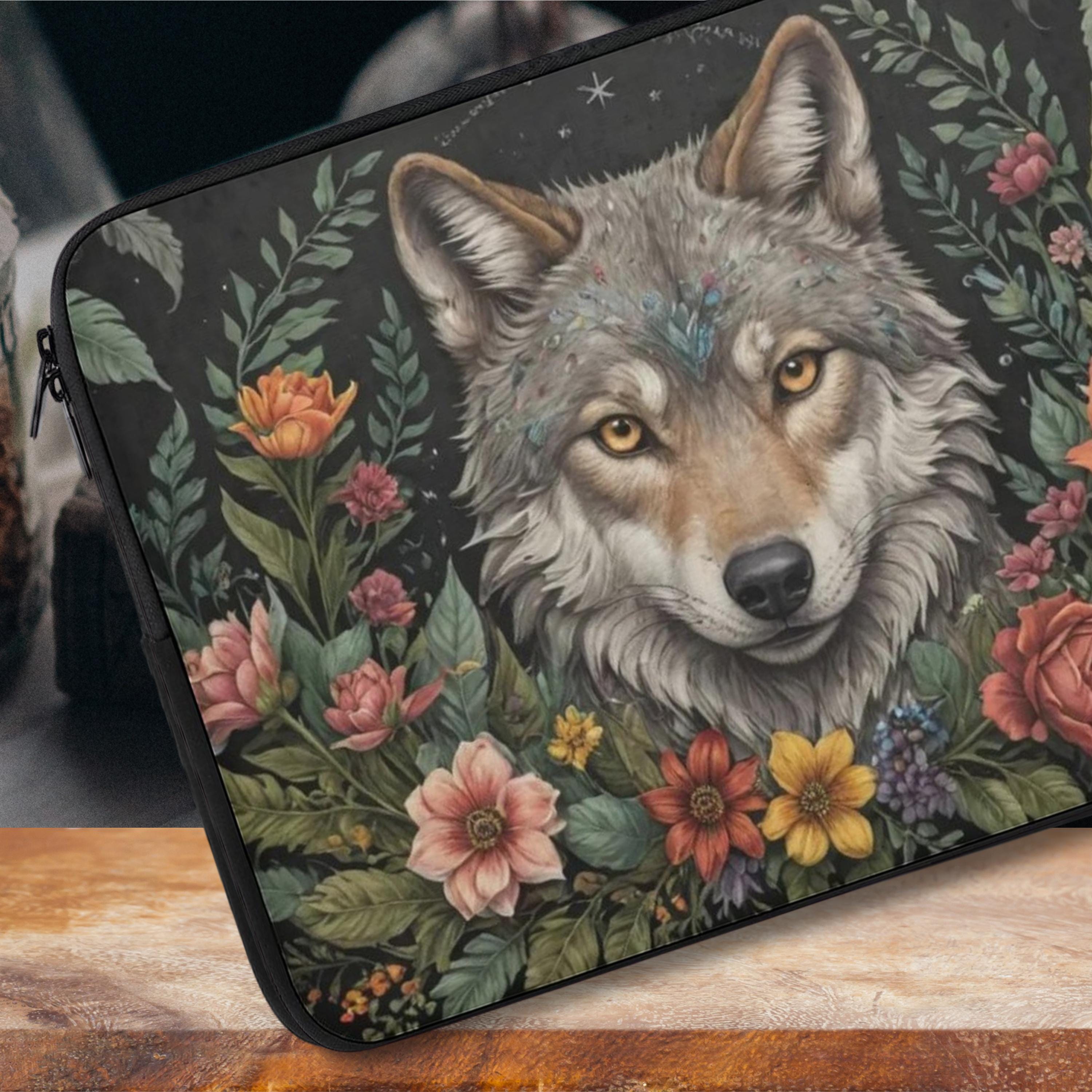 Wolf Laptop Sleeve