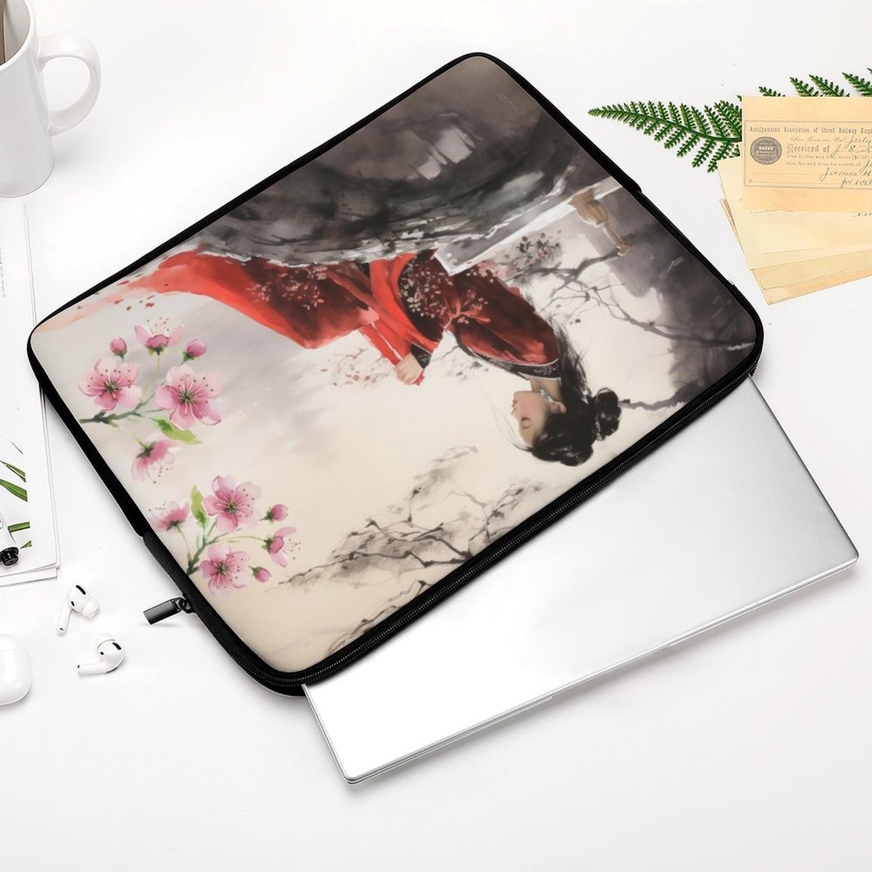 Chinese Lady Laptop Sleeve