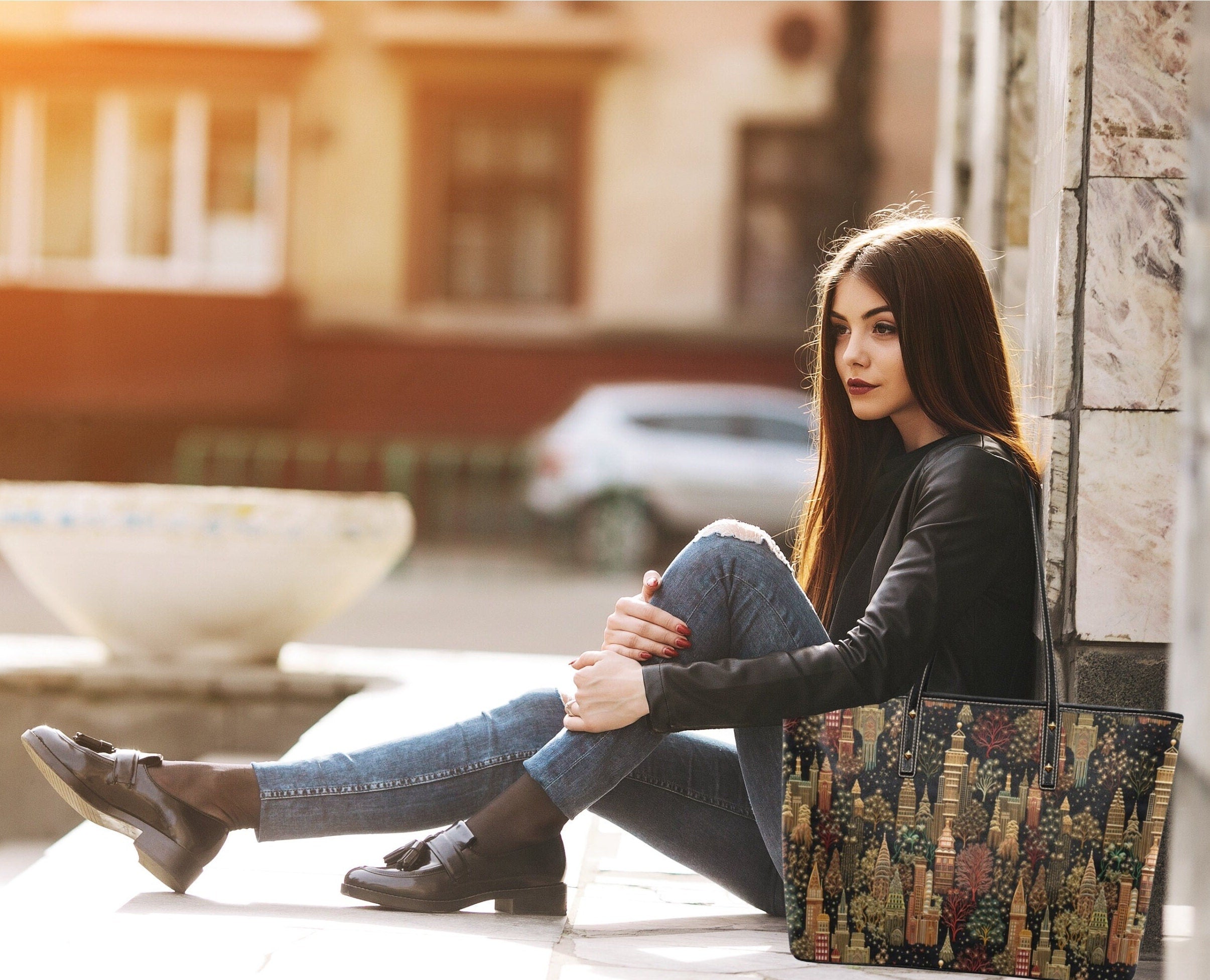 Night City Shoulder Bag