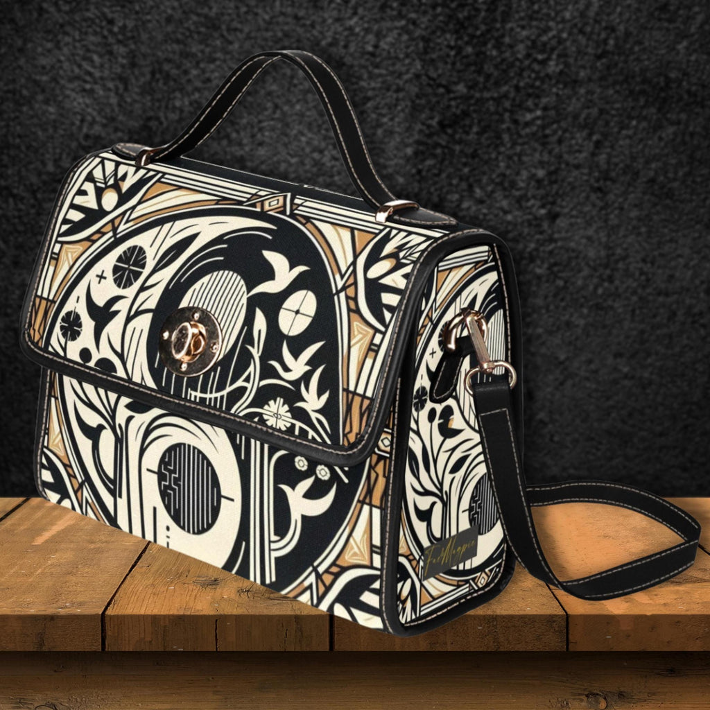 Yin Yang Satchel Bag