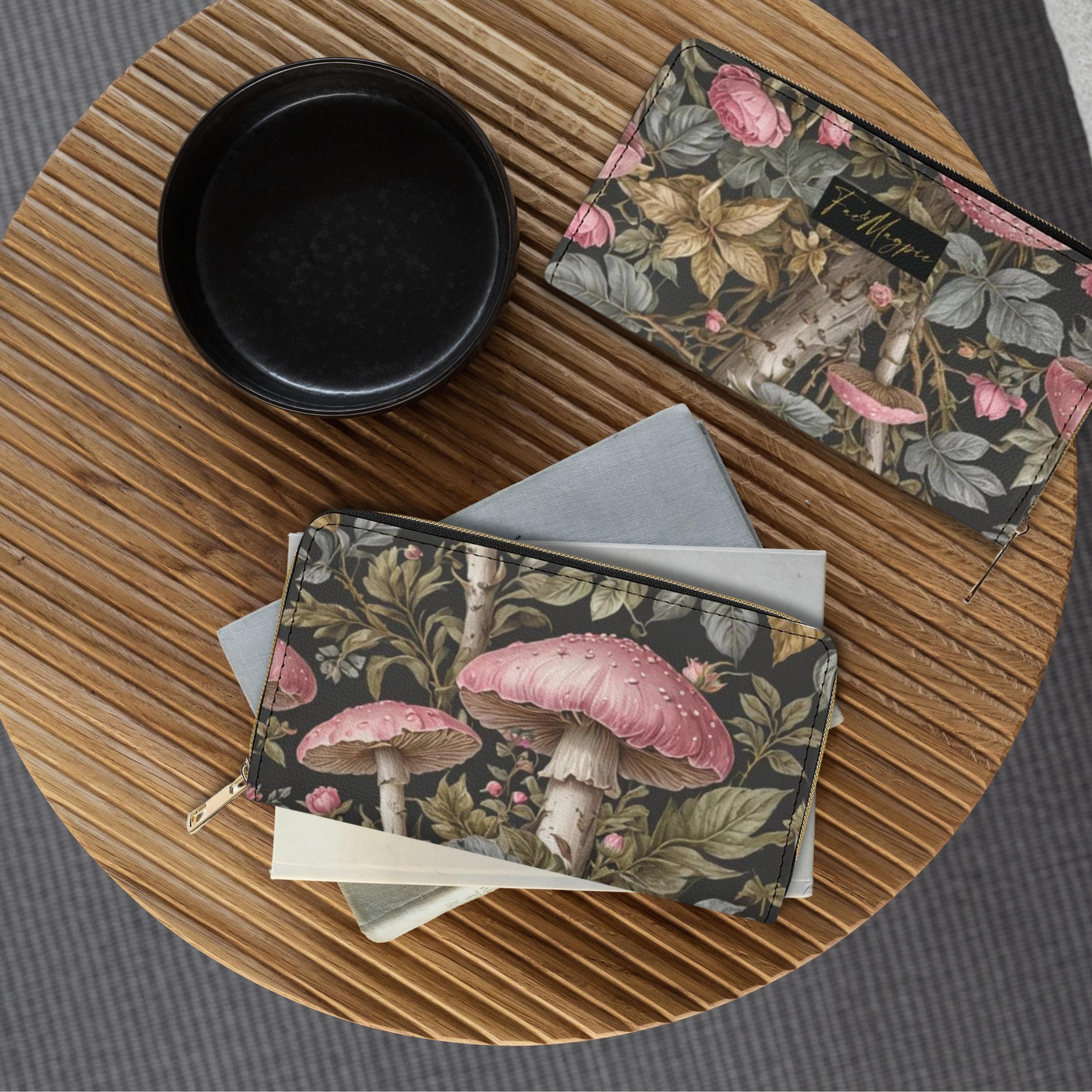 Pink Mushroom Purse