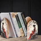Chinese Lady Bookends