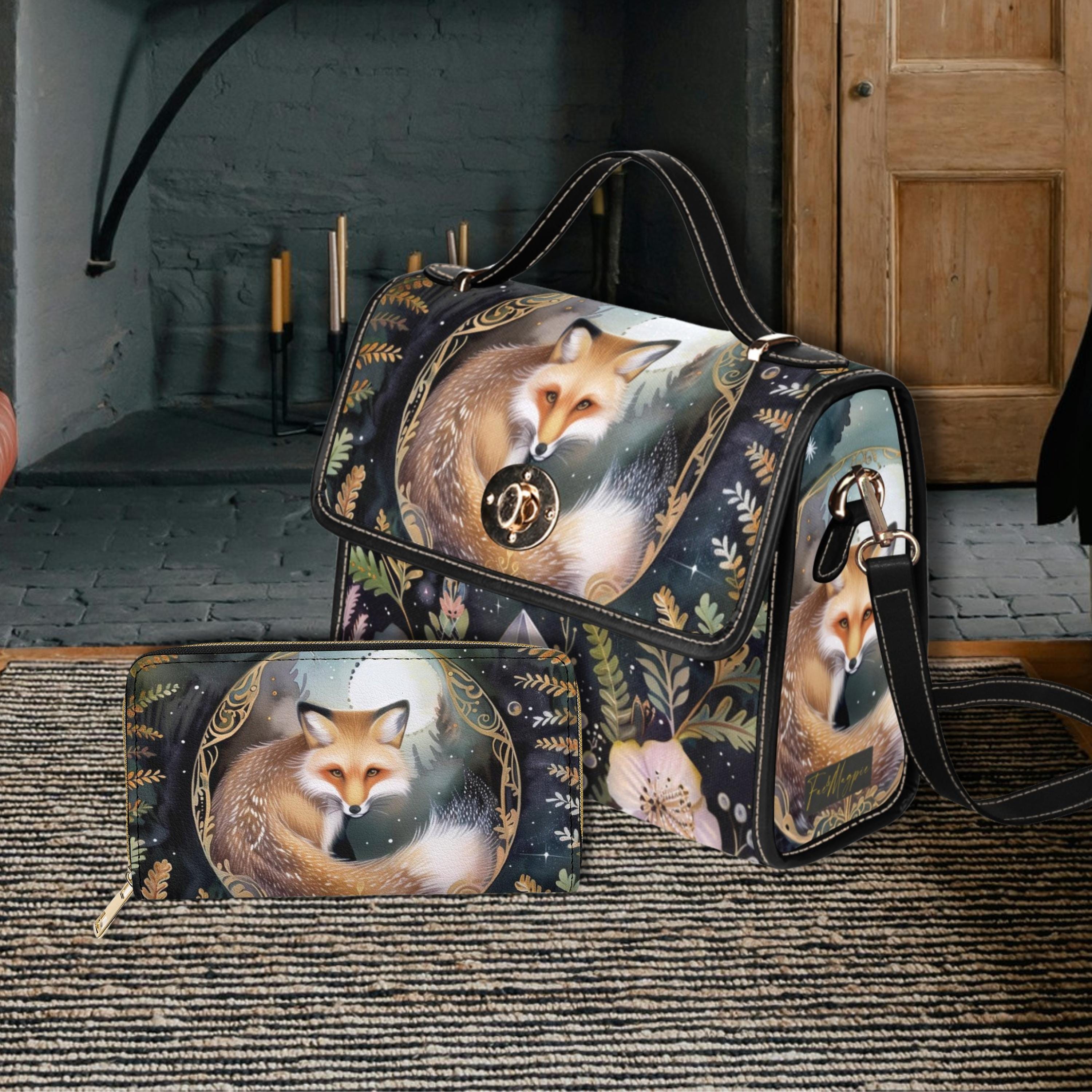 Lunar Fox Satchel Bag