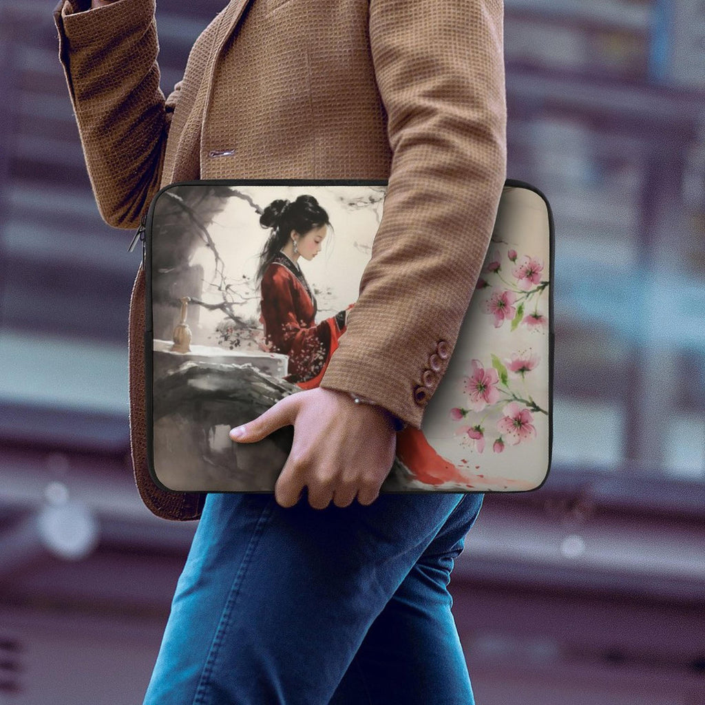 Chinese Lady Laptop Sleeve