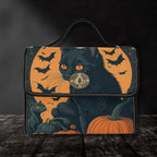 Halloween Cat Satchel Bag.