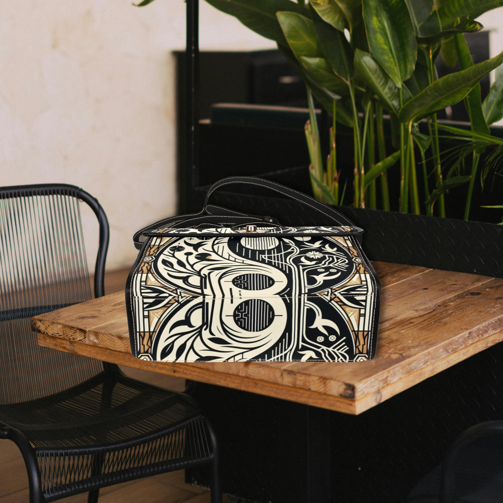 Yin Yang Satchel Bag