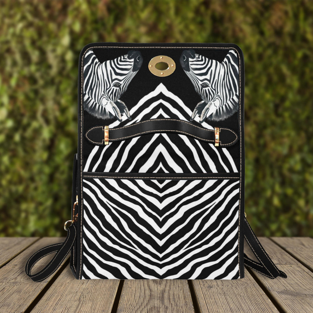 Zebra Satchel Bag