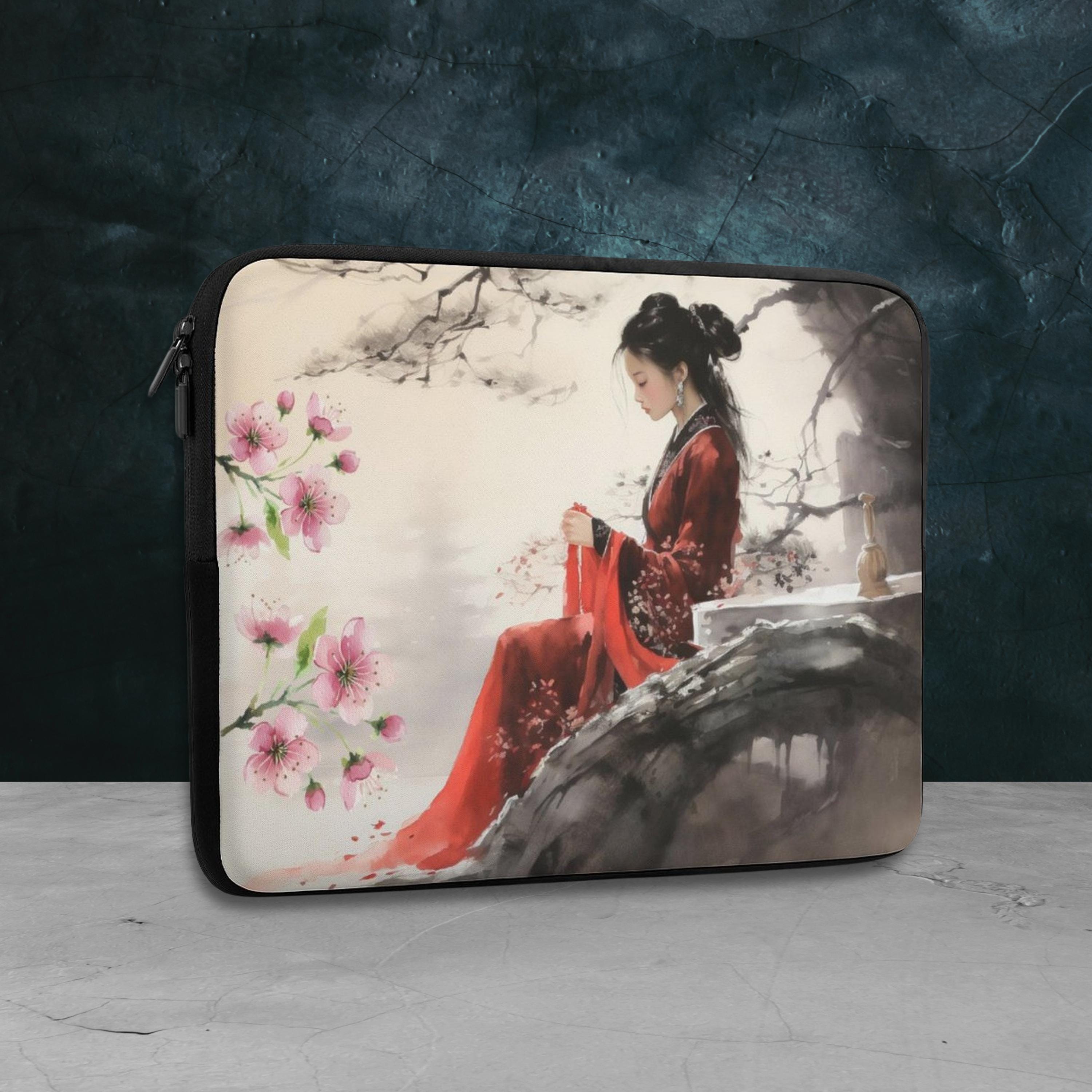 Chinese Lady Laptop Sleeve