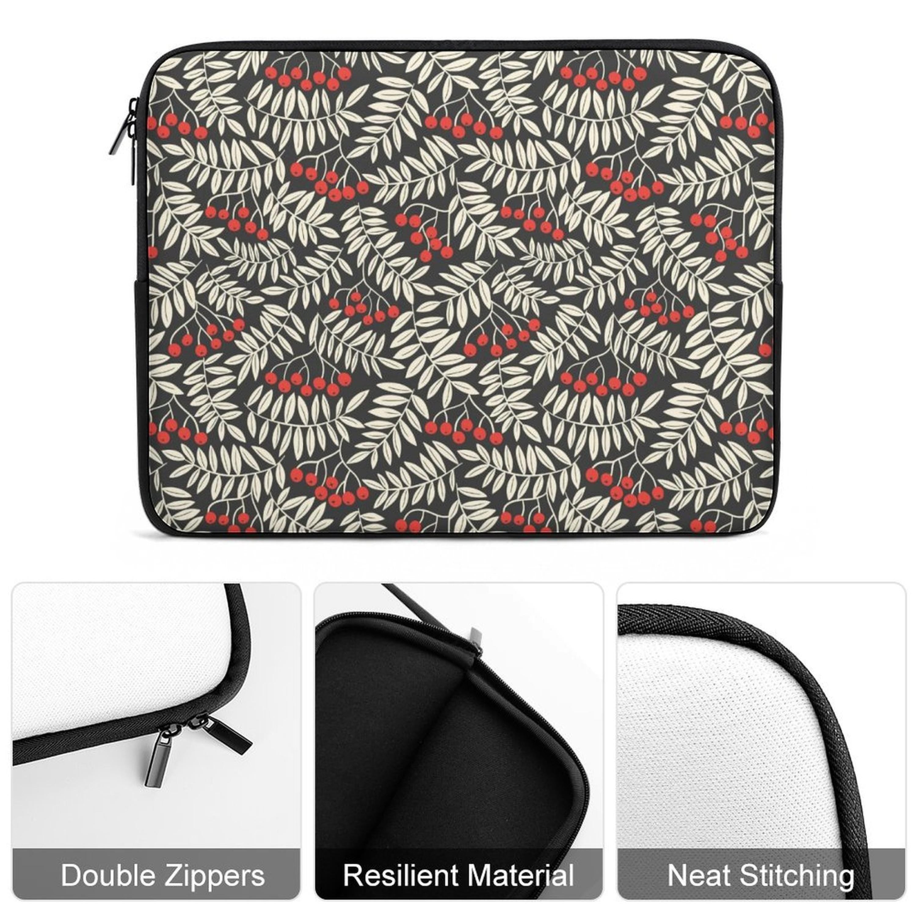 Winter Berries Laptop Sleeve