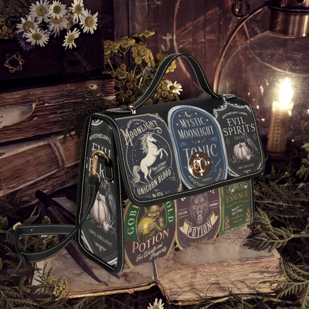 Witchy Potions Satchel Bag