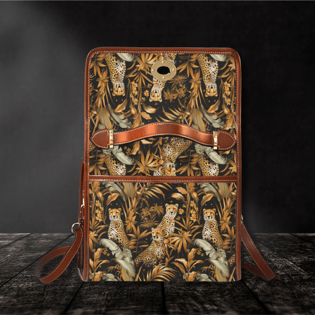Wild Cheetah Satchel Bag