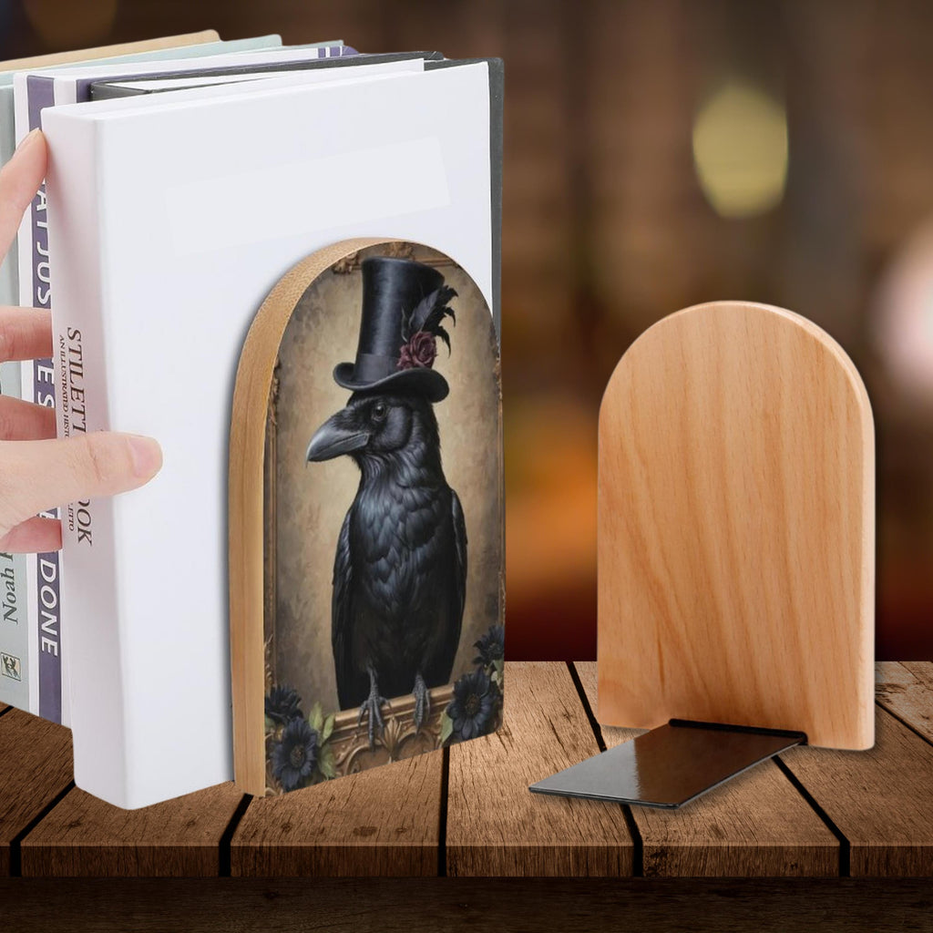 Crow Bookends