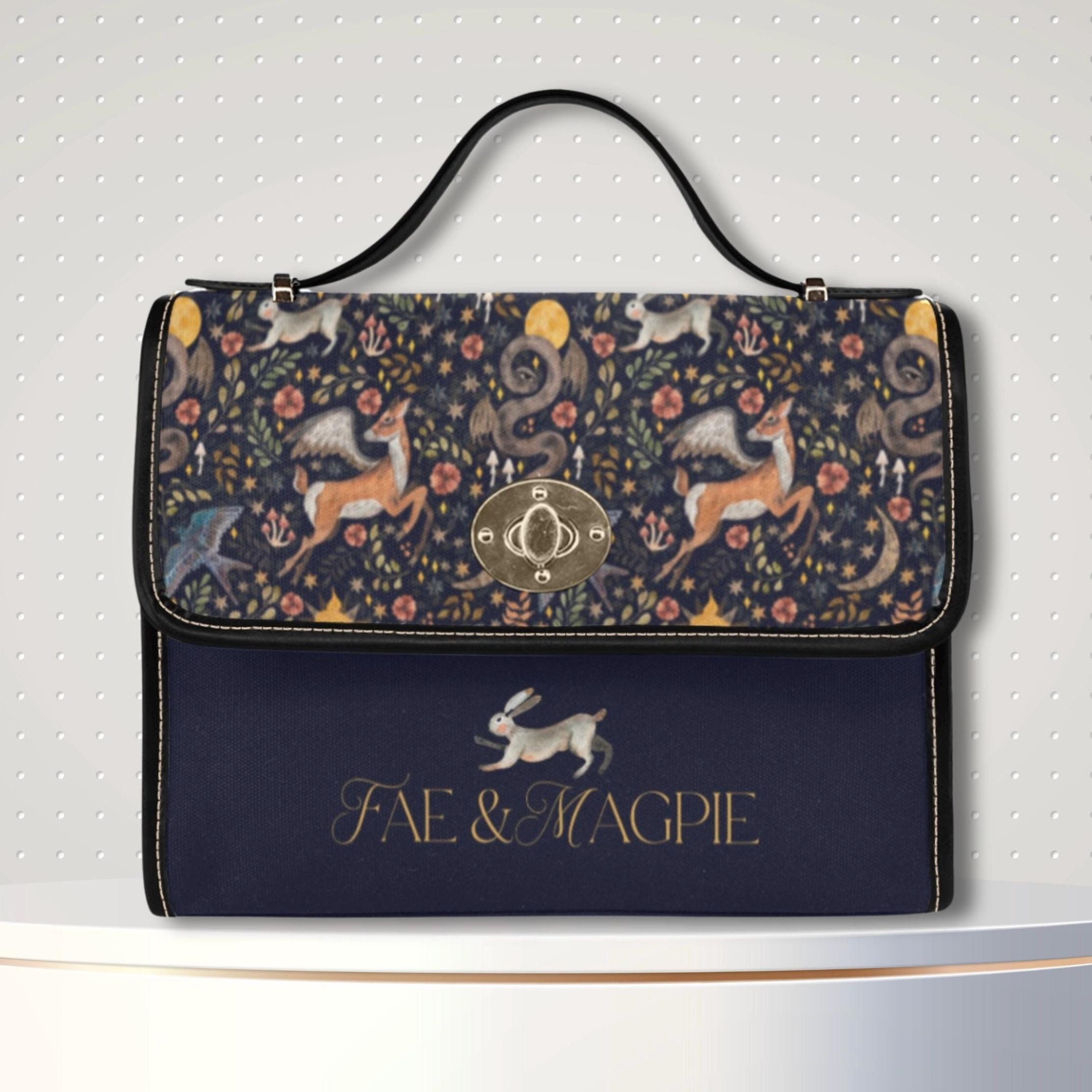 Forest Animals Satchel Bag