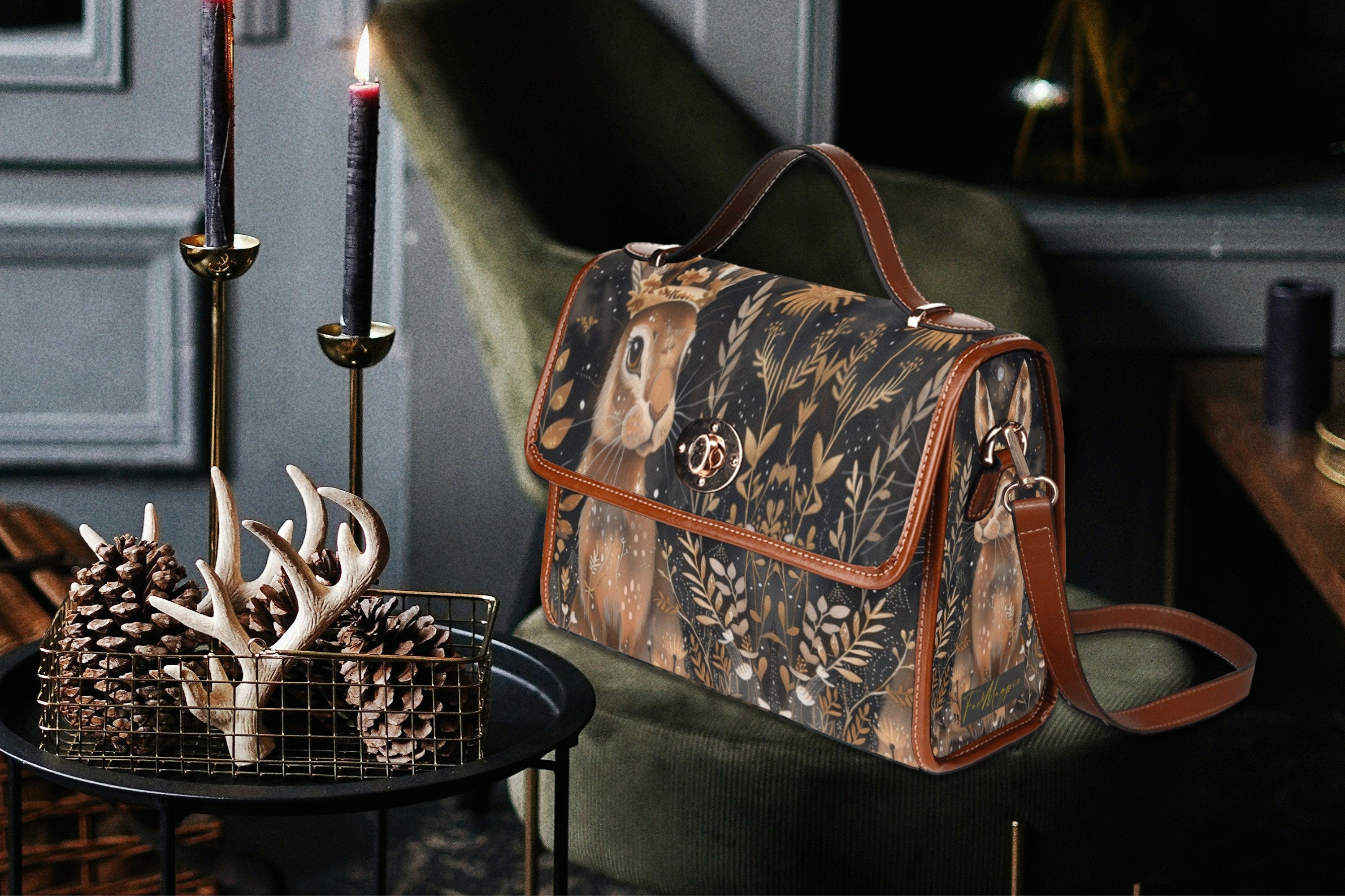 Royal Hare Satchel Bag