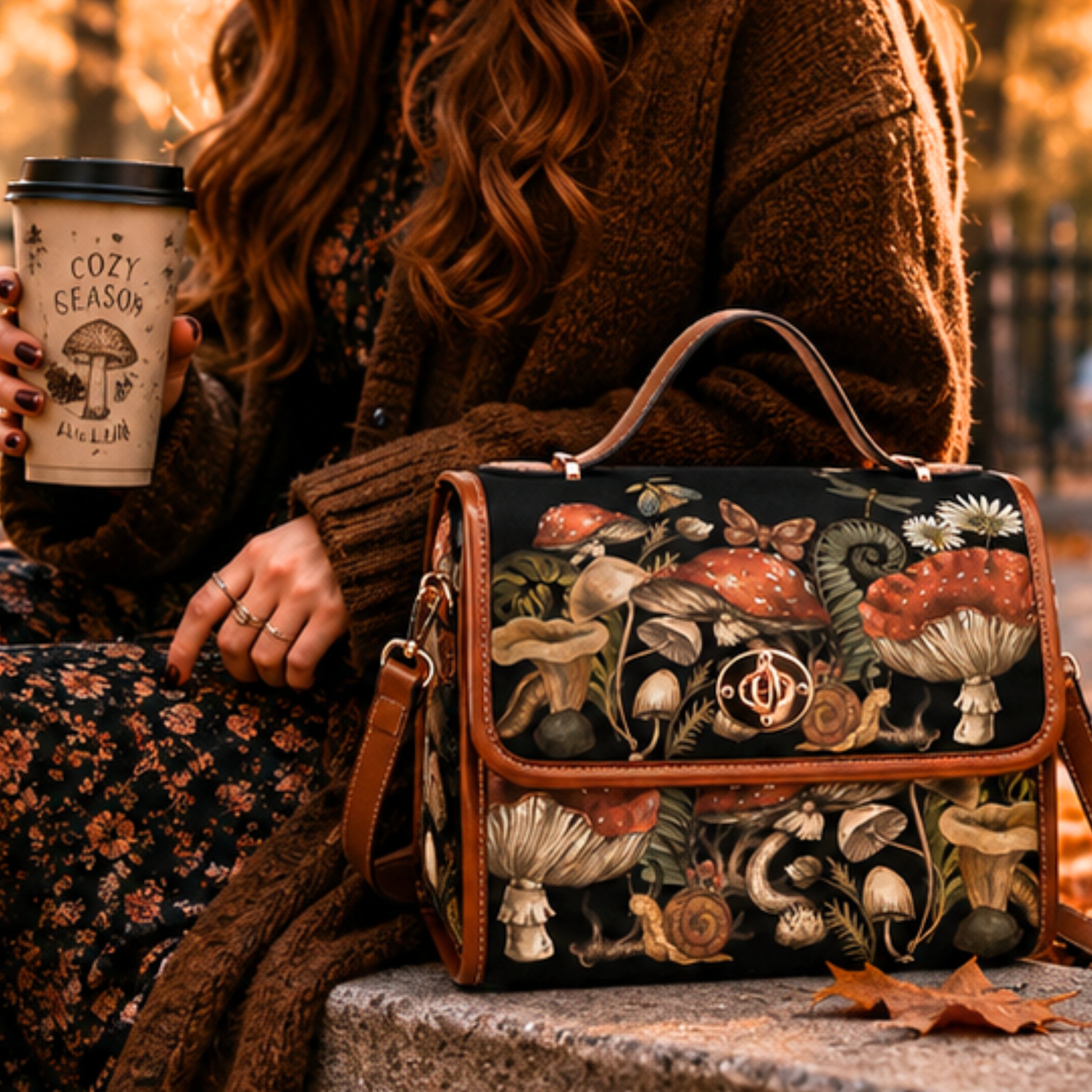 Woodland Satchel bag