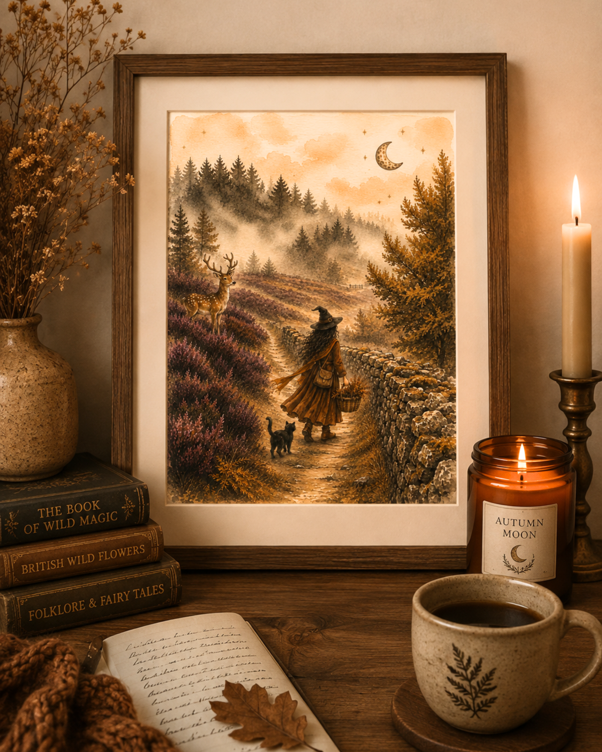 Witches Walk Art Print