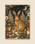 Christmas Hare Art Print