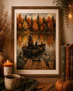 Witches Autumn Art Print