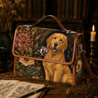 Golden Retriever Satchel Bag