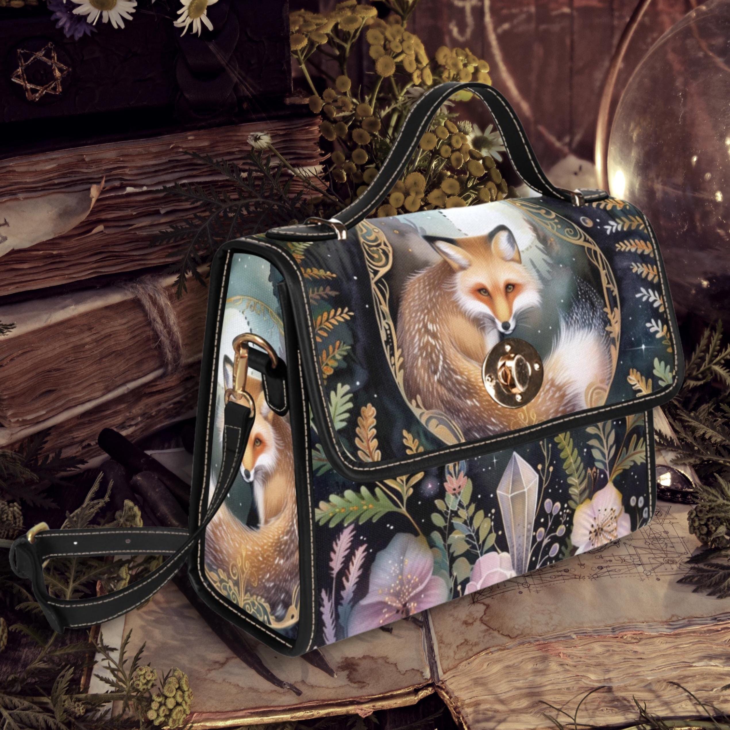 Lunar Fox Satchel Bag