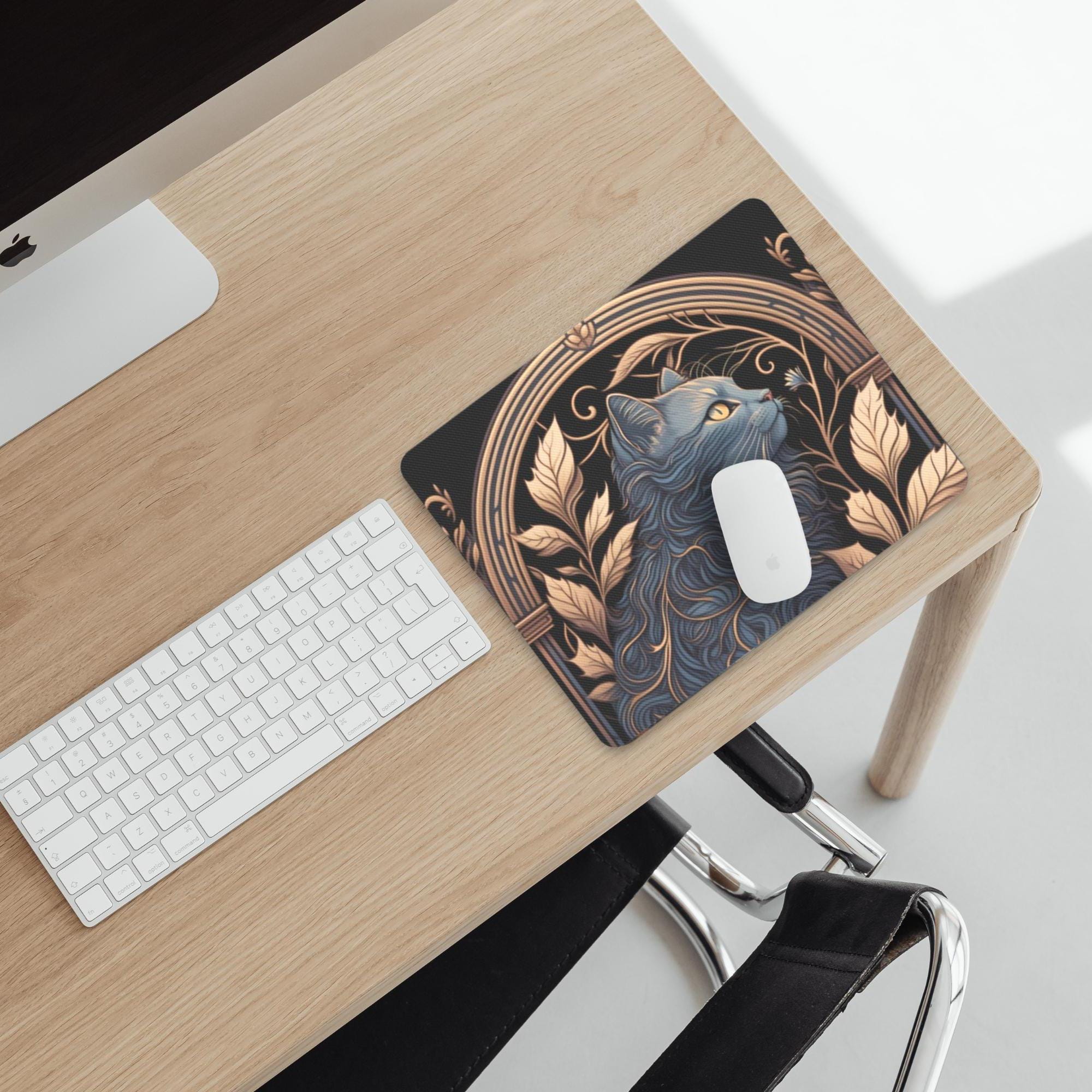 Mystic Cat Mouse Pad