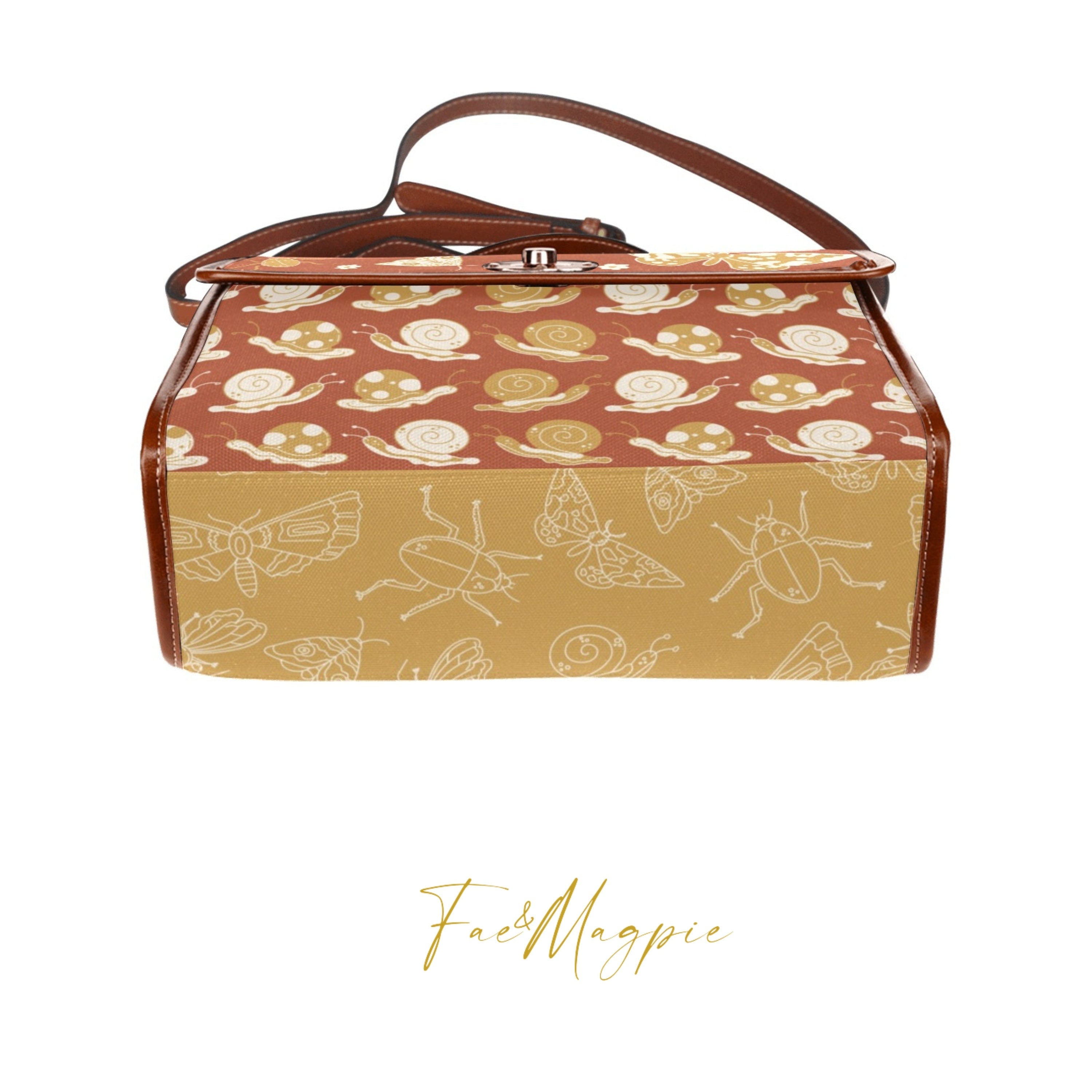 Summer Garden Satchel Bag