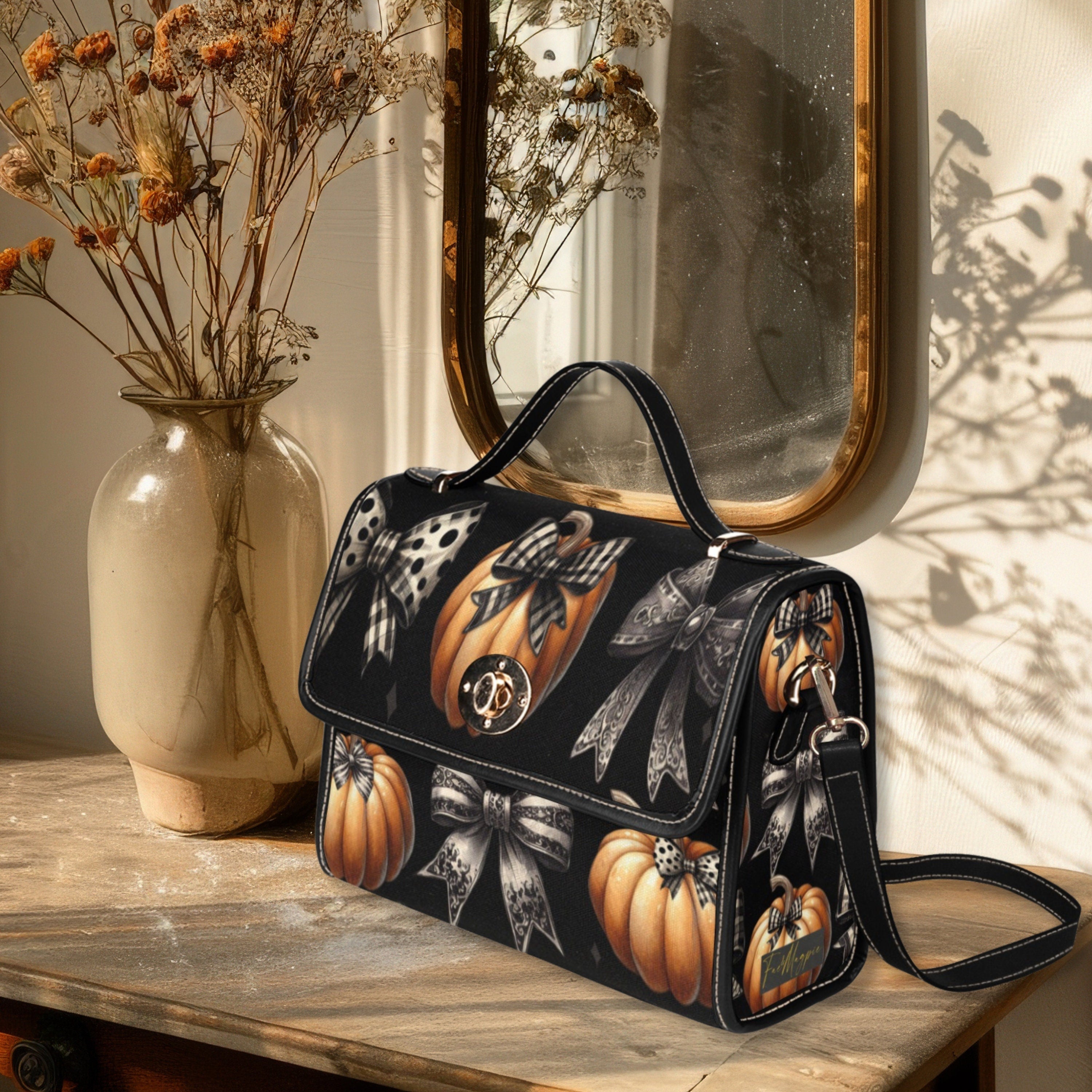 Coquette Pumpkin Satchel Bag